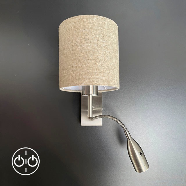 FISCHER & HONSEL LED Wandleuchte »Dreamer«, 2 flammig, Leuchtmittel E27   o günstig online kaufen