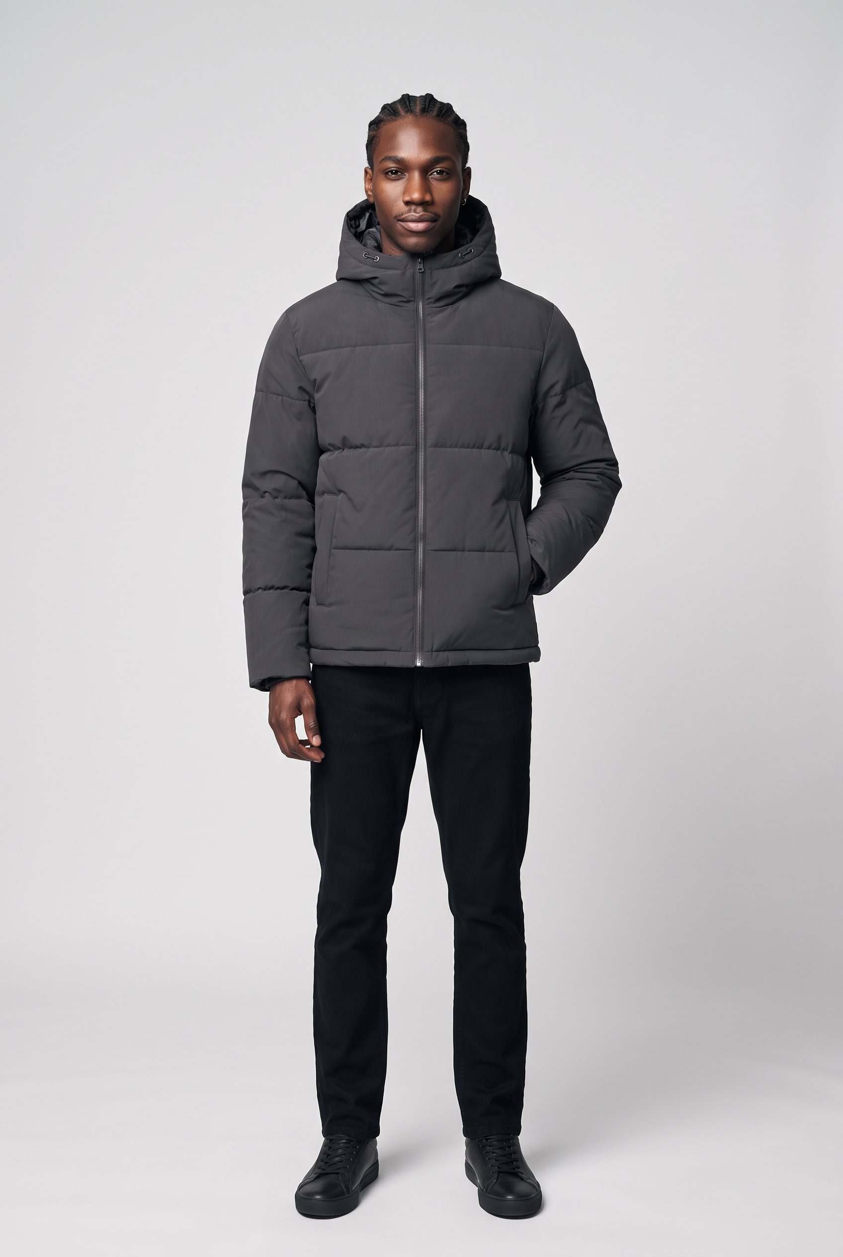 Jack & Jones Steppjacke »JJNEPTUNE PUFFER JACKET« mit Kapuze Kunstfaser, Steppware, Kapuze, regular fit