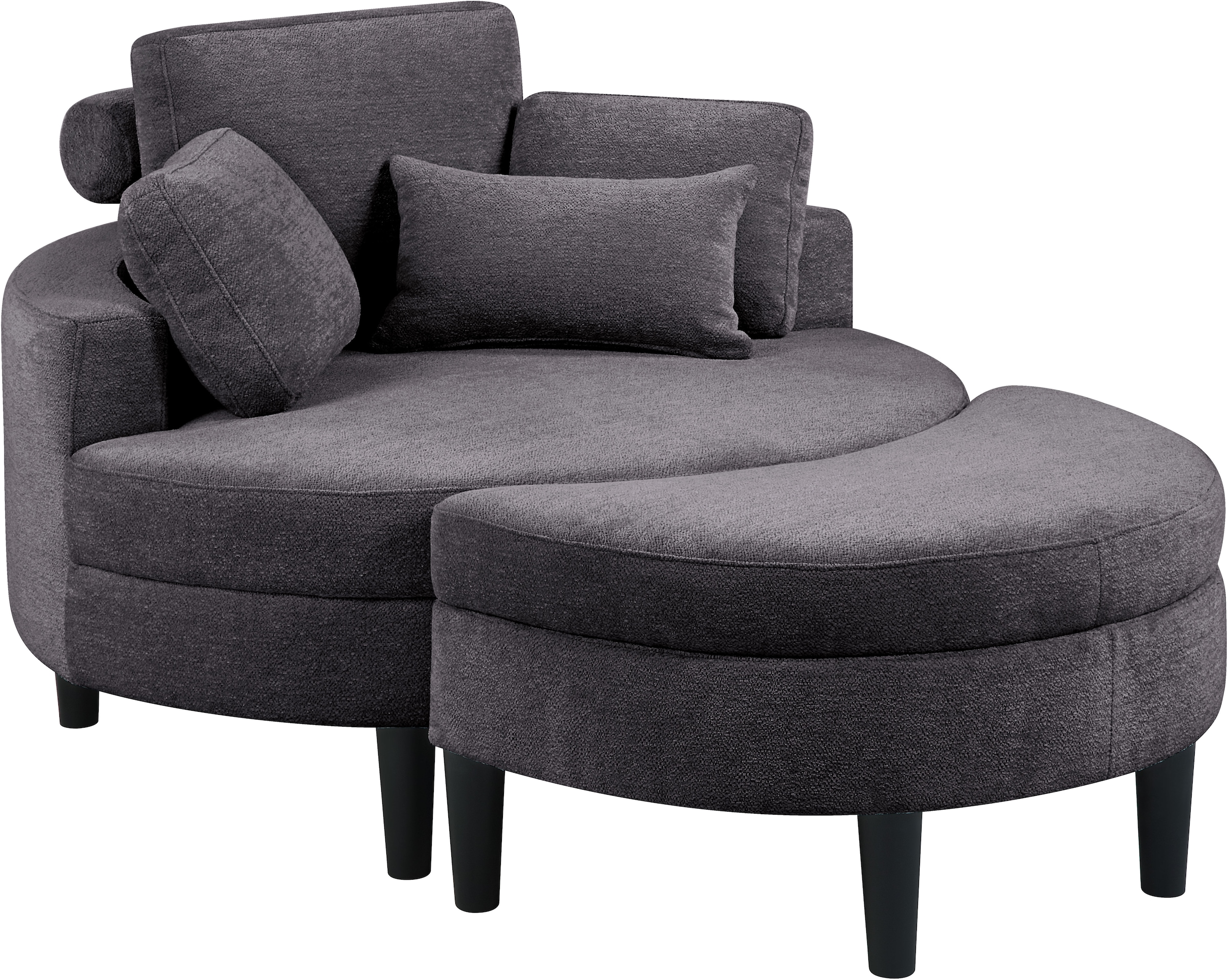 ATLANTIC home collection Loveseat »Ravi, B: 114 cm« XXL- Sessel, mit Staura günstig online kaufen