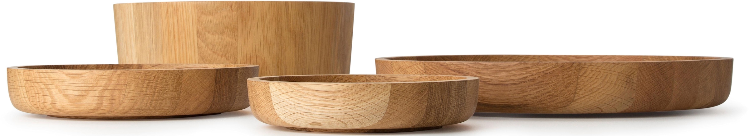 Continenta Schale »Eiche« 1 Stk. aus Holzwerkstoff Eichenholz