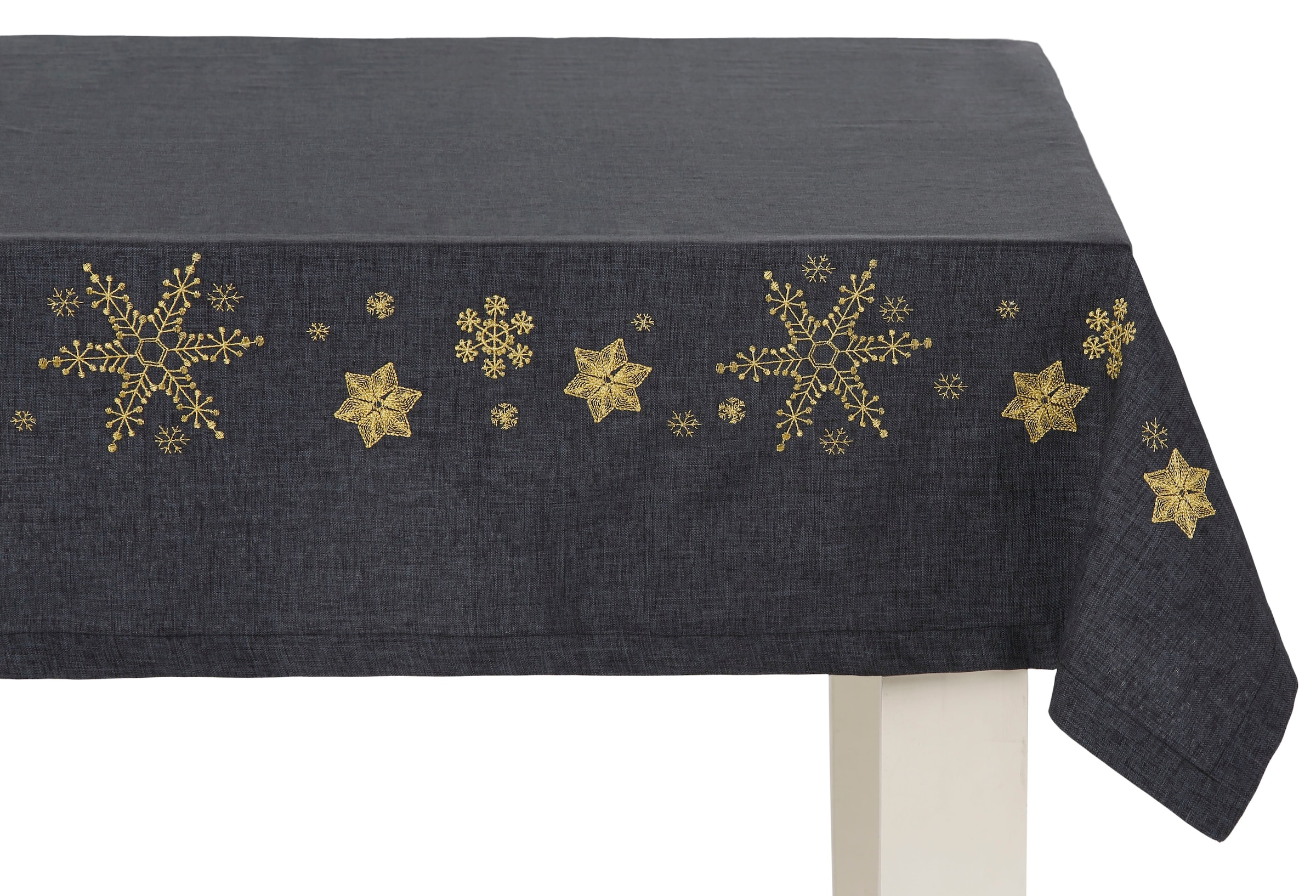 Dreams Tischdecke bestellen bequem und »Schneeflocke, aufwendiger Stickerei Weihnachtsdeko«, mit schnell