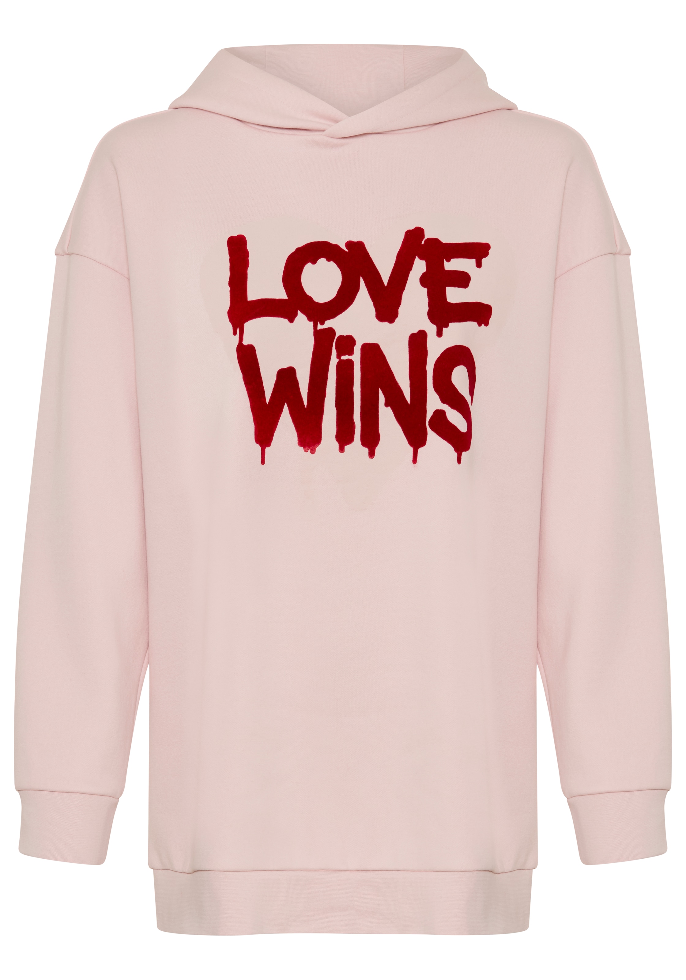 Laura Scott Kapuzensweatshirt , in kuschliger Sweatware und samtigen Frontdruck
