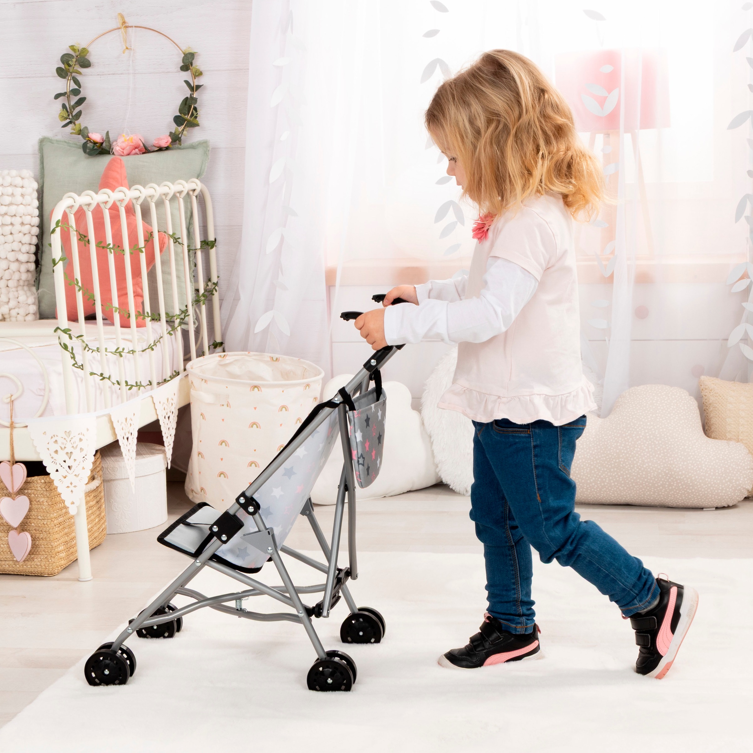 Bayer Puppenbuggy mit Tasche