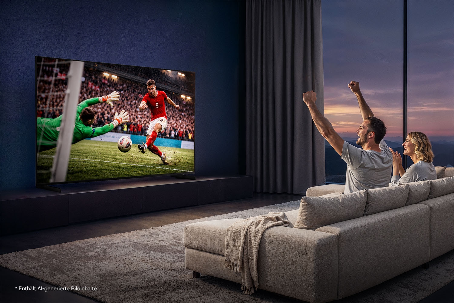 Samsung LCD-LED Fernseher »GMR85R85HAU« 214 cm/85 ″ Smart-TV Micro RGB, 100% BT.2020 Farbraum, Motion Xcelerator 144Hz, Dolby Atmos
