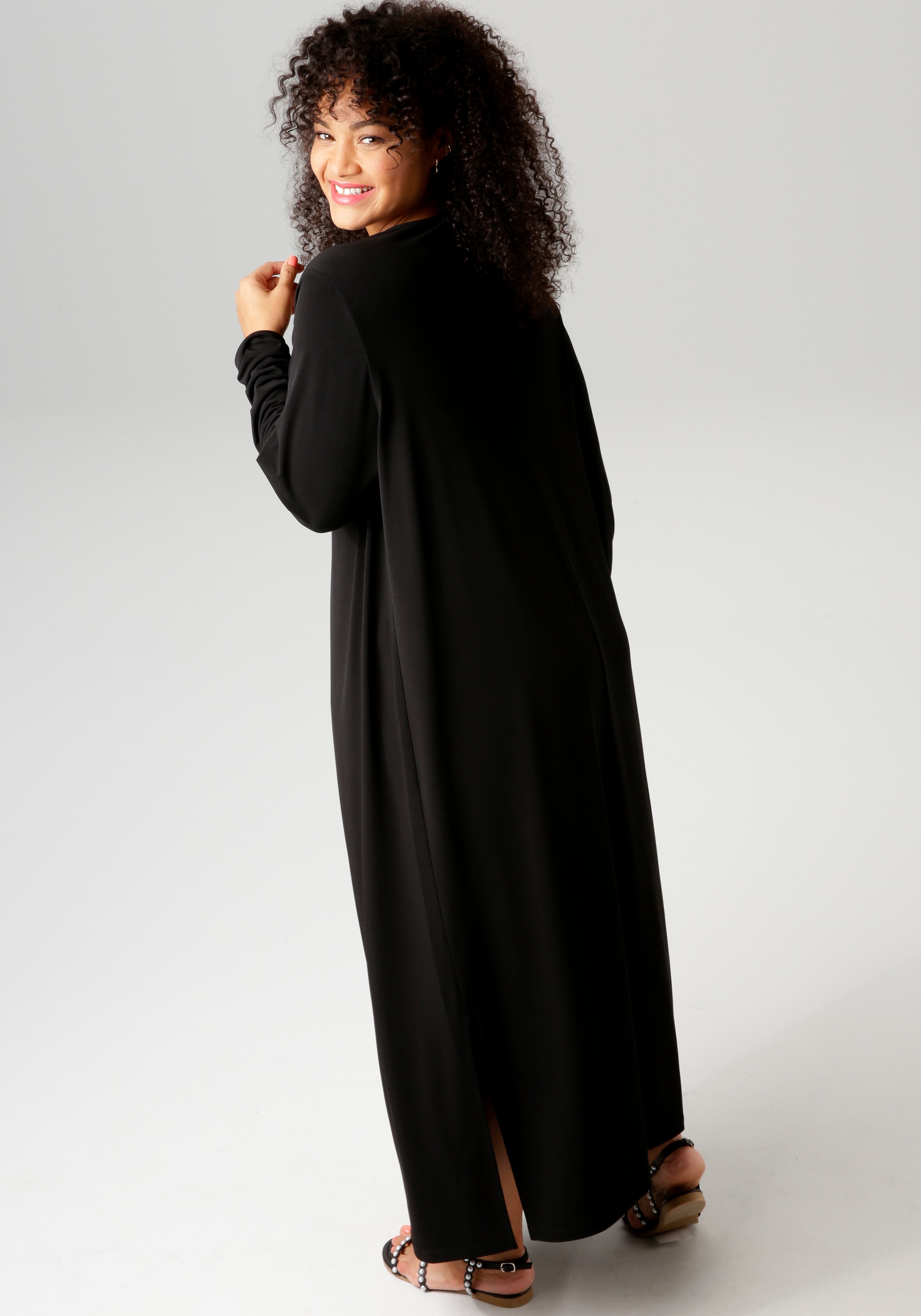 Aniston PLUS Maxikleid, mit raffinieren Seitenschlitzen
