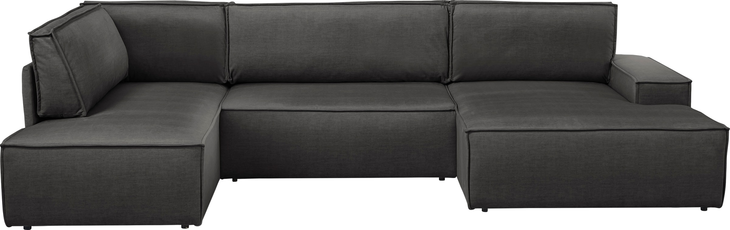 Home affaire Wohnlandschaft "SHERWOOD XXL 329 cm, U-Form, Schlafsofa,", Sch günstig online kaufen