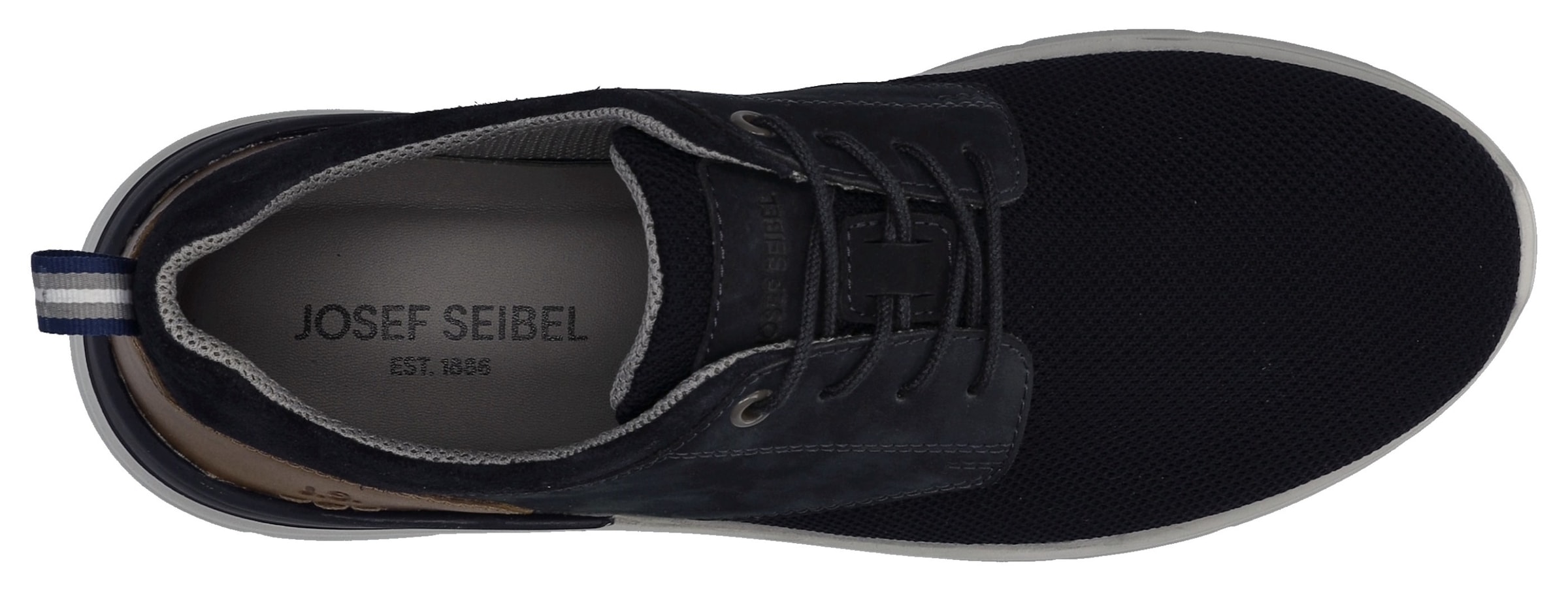 Josef Seibel Sneaker »Wales 03«  , Schlupfschuh, Slip-On Sneaker, Slipper mit elastischen Schnürsenkeln