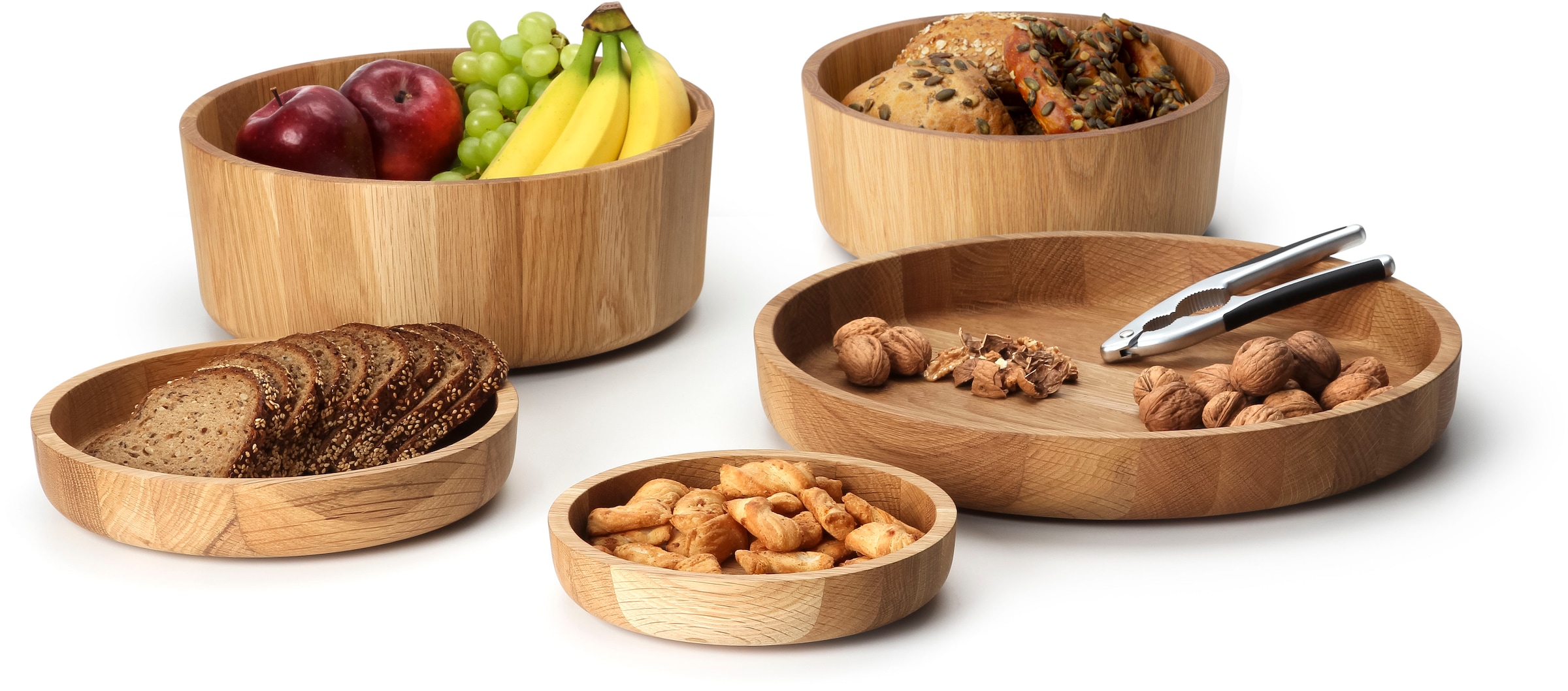 Continenta Schale »Eiche« 1 Stk. aus Holzwerkstoff Eichenholz