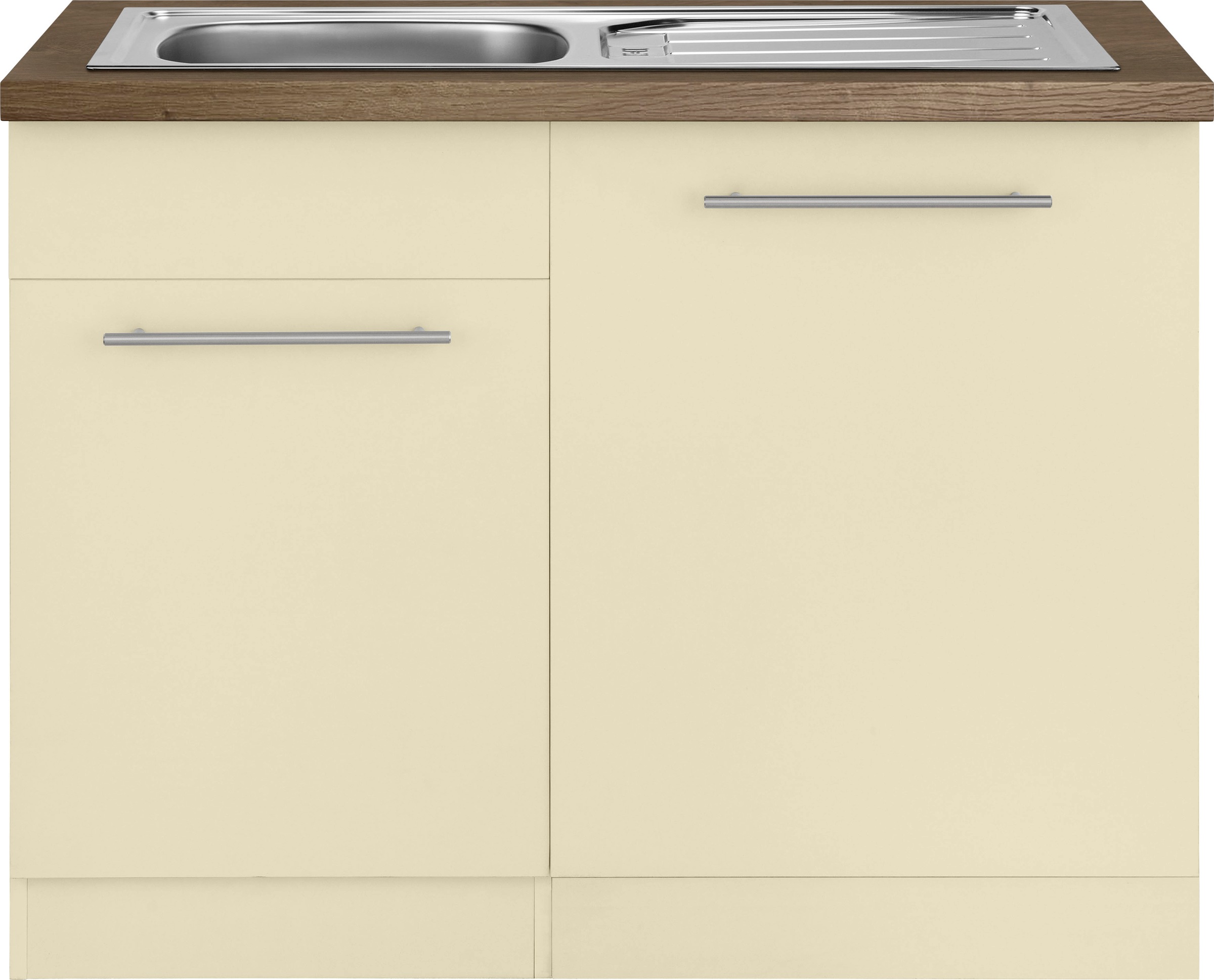 wiho Küchen Spülenschrank »Unna« 110 cm breit, inkl. Tür/Sockel/Griff für G günstig online kaufen