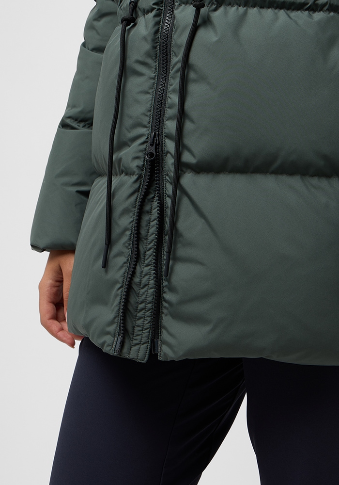 Jack Wolfskin Daunenjacke »KIRSCHALLEE JKT W«, mit Kapuze