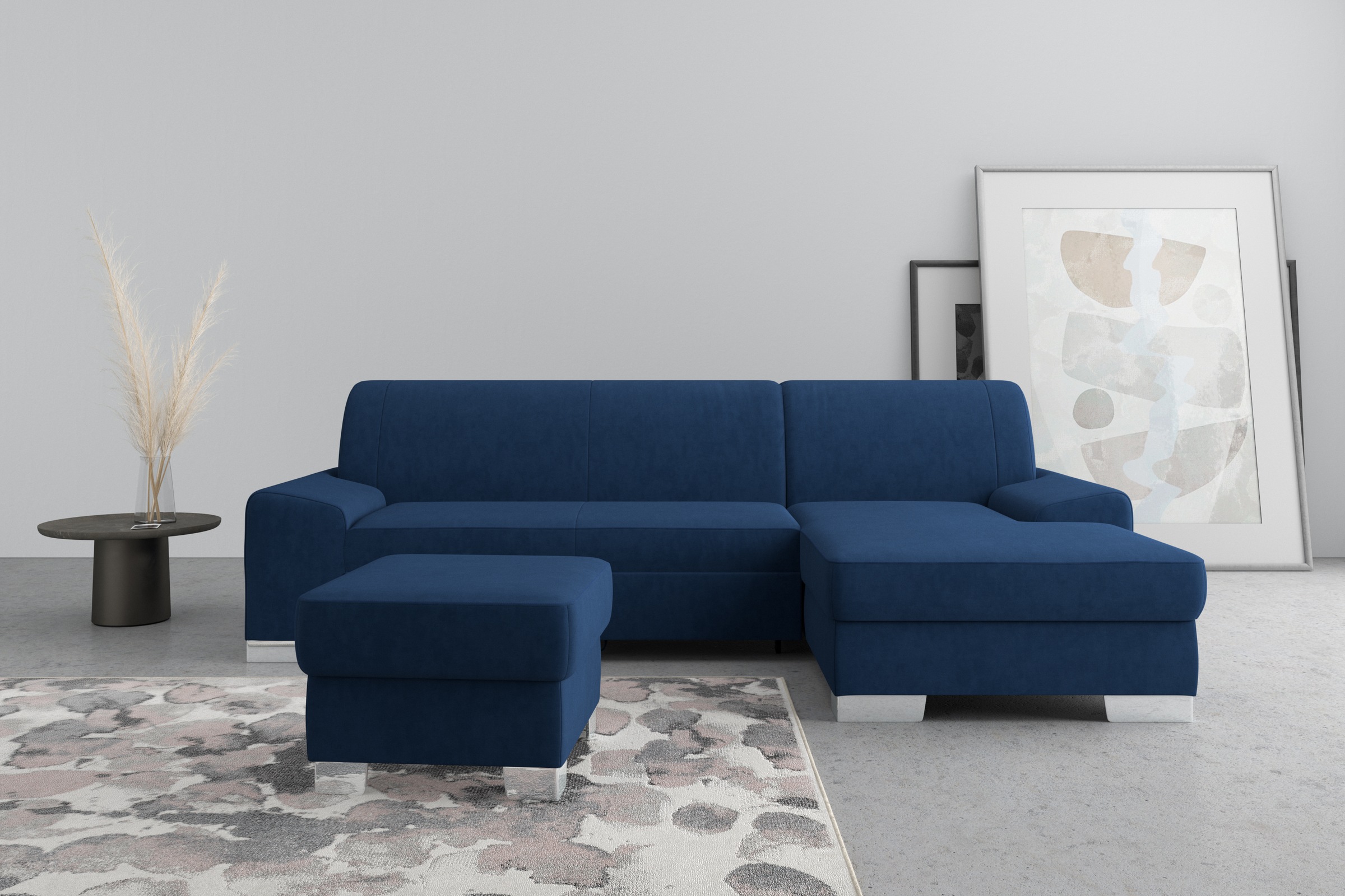 DOMO collection Ecksofa »Anzio L-Form, whlw. Bettfunktion, Federkern, hochw günstig online kaufen