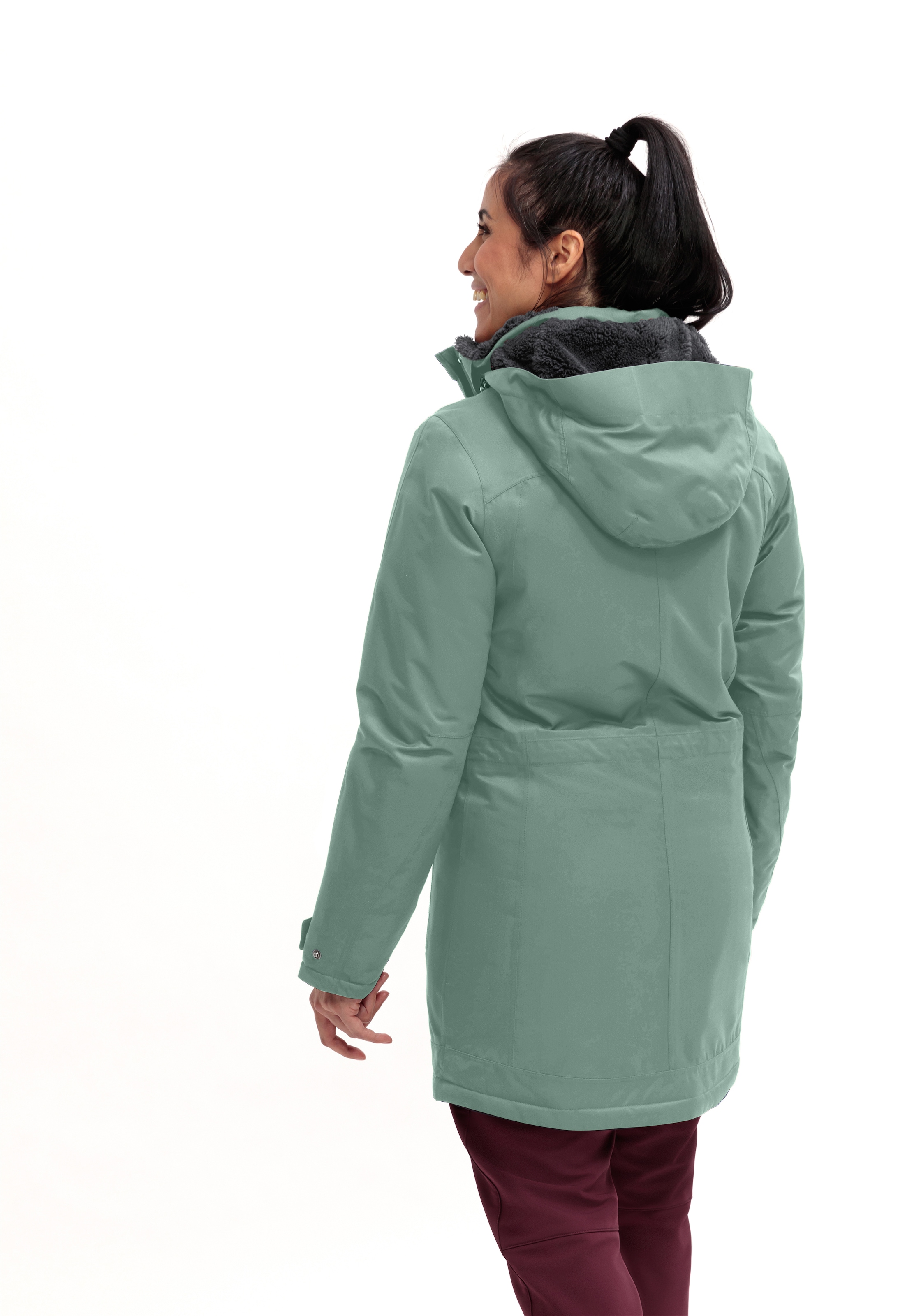 Maier Sports Funktionsjacke »Lisa 2.1«, Damen Mantel, atmungsaktiver Wintermantel, 2 RV-Taschen, Regular Fit