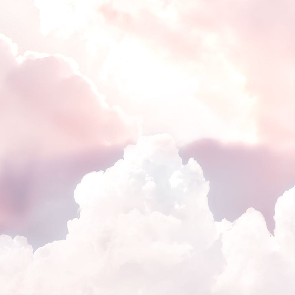 Komar Fototapete »Dot - selbstklebende Vlies Fototapete - Candy Sky - Größe 125 x 125 cm« Motiv | bedruckt glatt