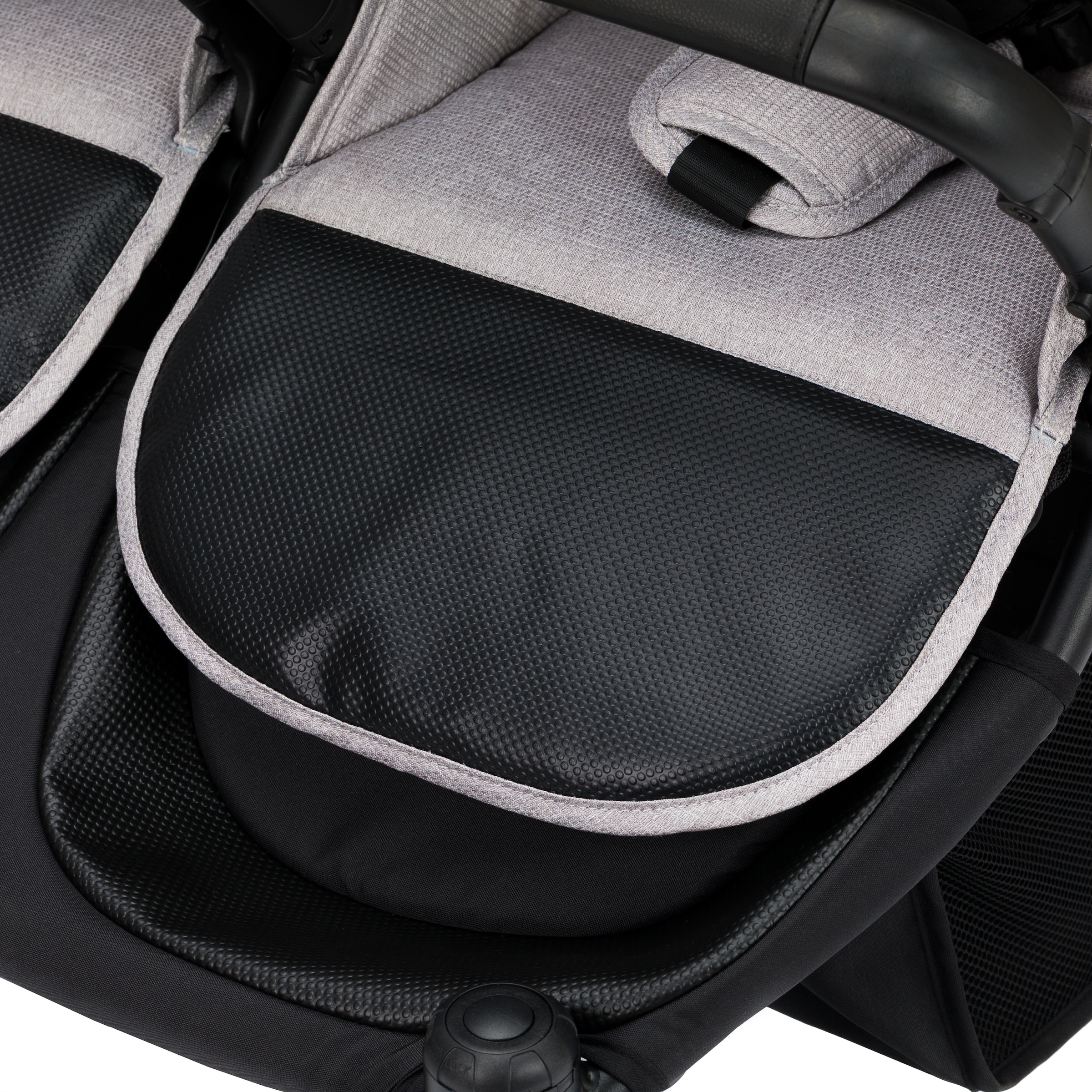 Fillikid Zwillingsbuggy »Duette, grau« 22 kg auch als Geschwisterwagen verwendbar; nur 75 cm breit