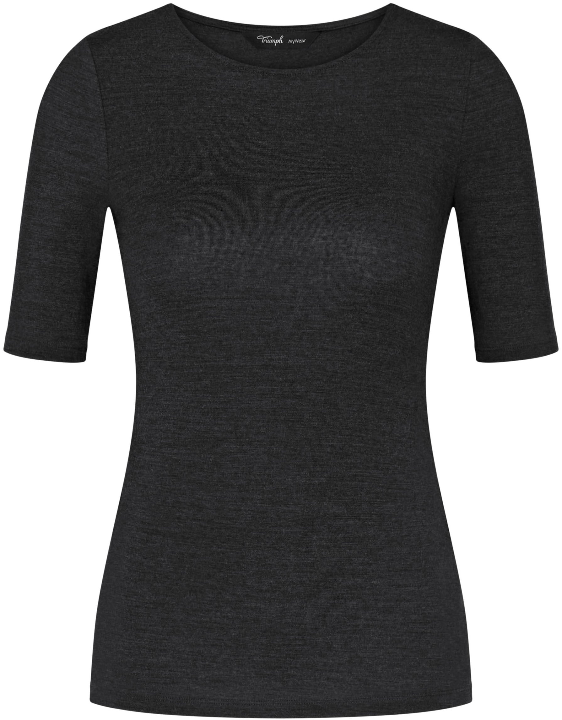 Triumph T-Shirt »Beauty Layers SSL Top Wool« weiche Wolle, Rundhalsausschnitt, wärmend