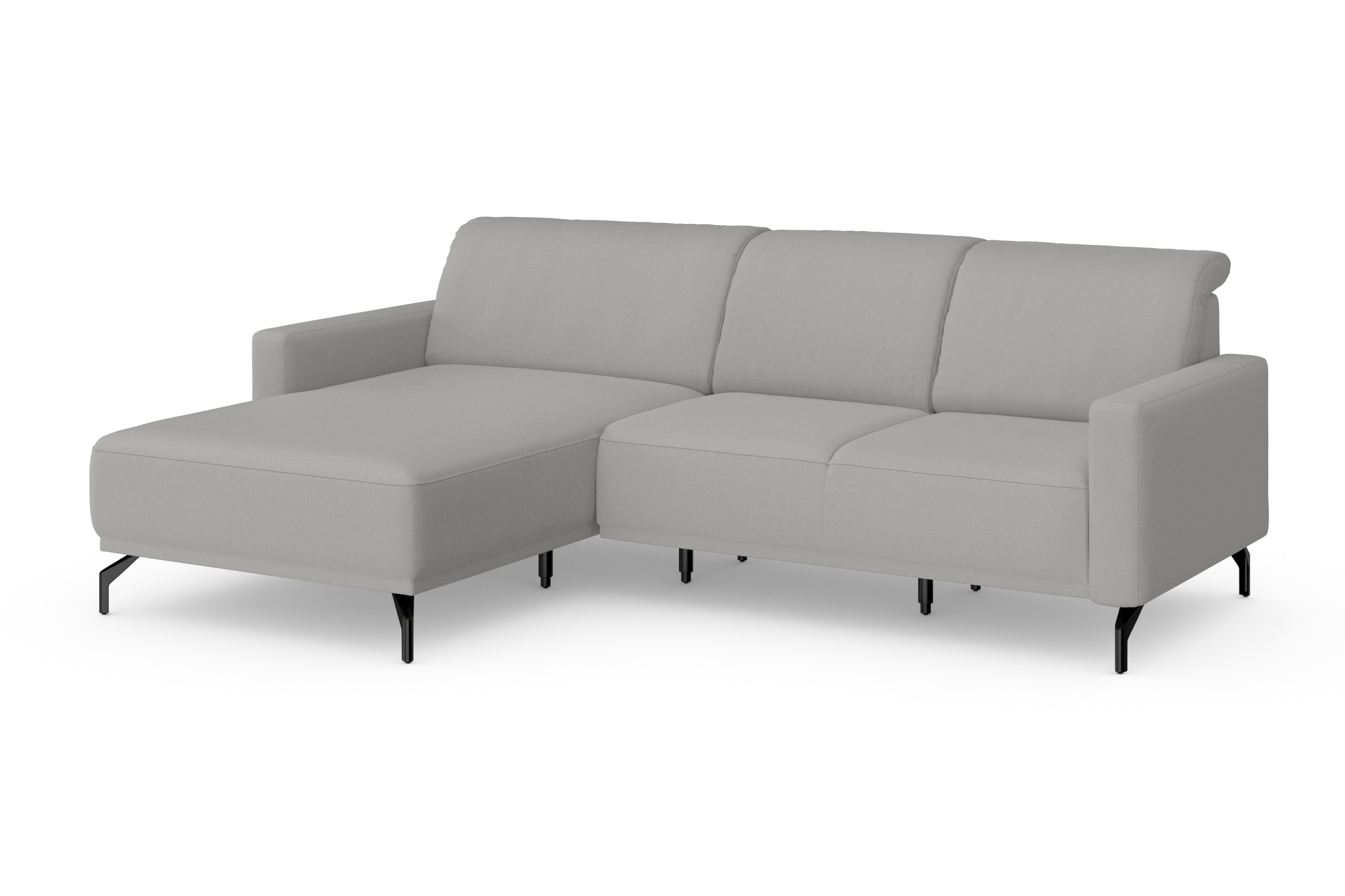 sit&more Ecksofa »Bailando L-Form«, wahlweise mit Kopfteilverstellung und Vorziehsitz, motorisch