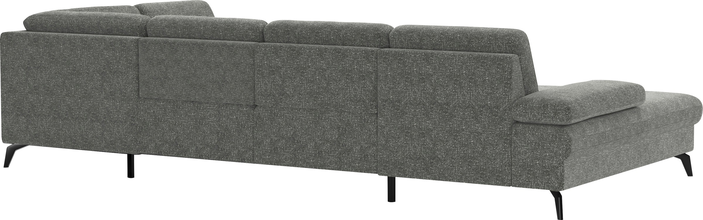 sit&more Wohnlandschaft »Morris U-Form, inkl. Sitztiefenverstellung«, wahlweise mit Armteilverstellung, Bettfunktion & Bettkasten