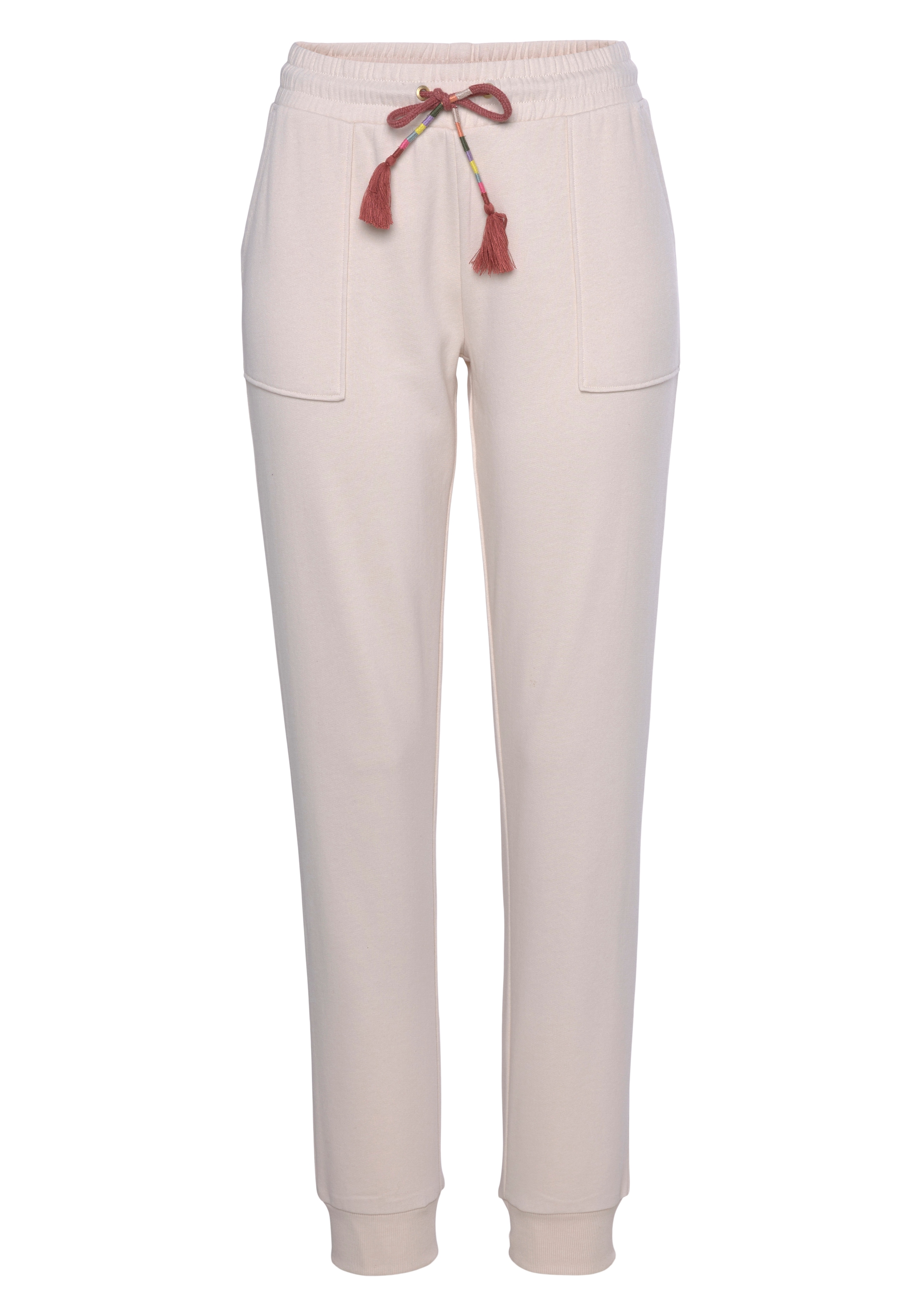 Vivance Sweatpants, Relaxhose, Loungehose mit aufgesetzten Taschen, Loungewear