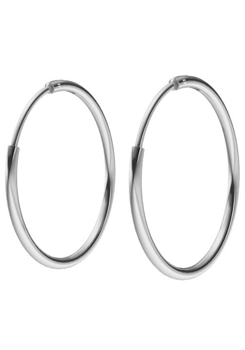 Firetti Paar Creolen »Schmuck Geschenk Silber 925 1,5 mm breit«, Made in Germany