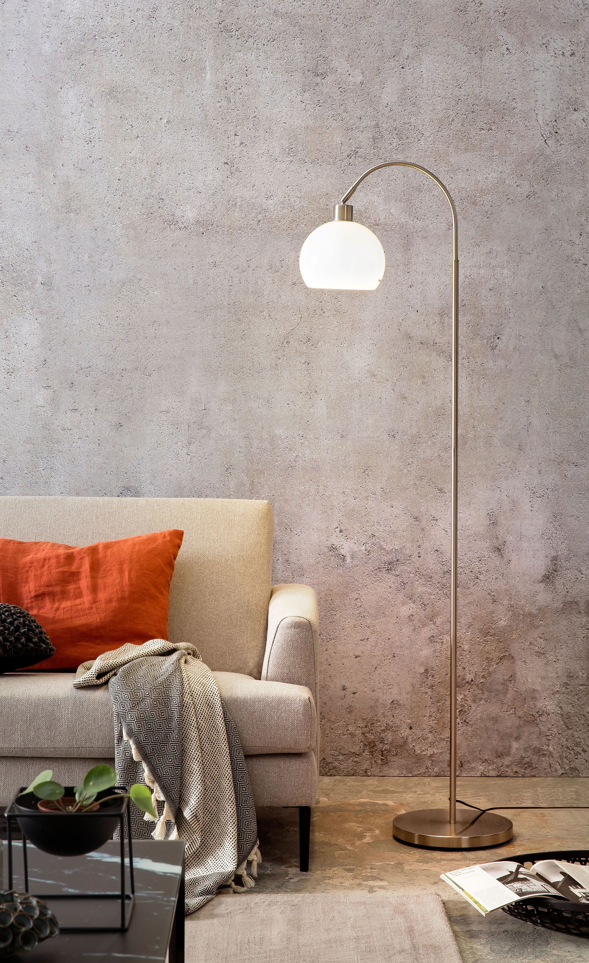 SalesFever Stehlampe »Pepe«, 1 flammig, Leuchtmittel E27   ohne Leuchtmitte günstig online kaufen