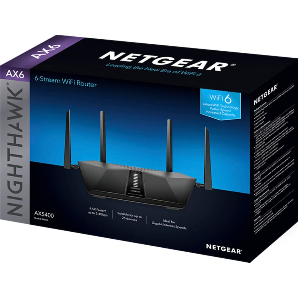 NETGEAR WLAN-Router »Nighthawk AX5400«