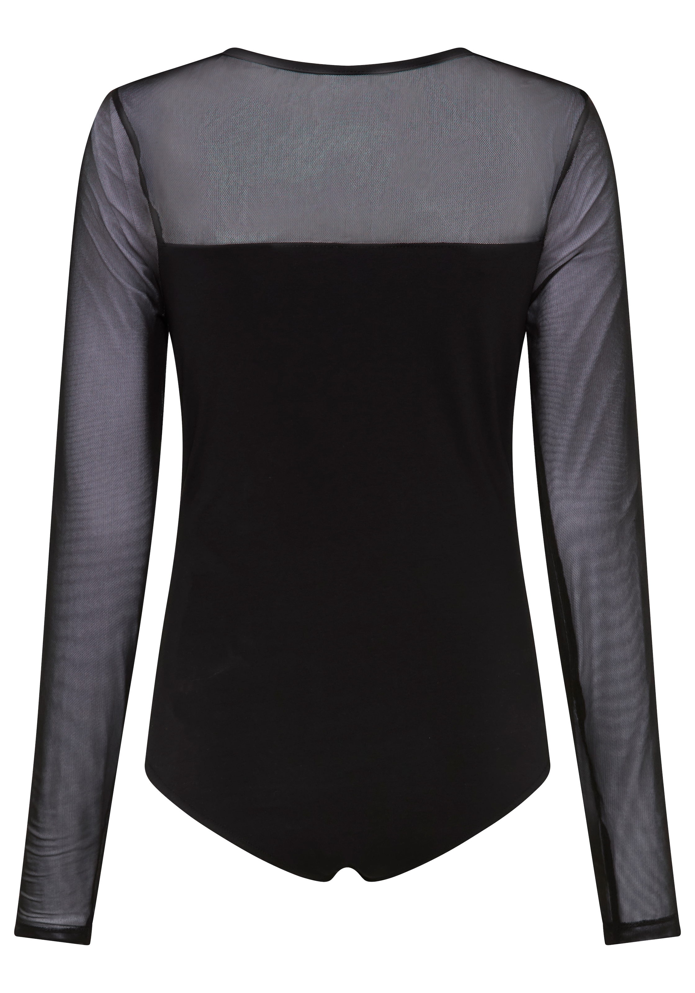 Laura Scott Body aus elastischer Baumwollmischung, mit Rundhalsausschnitt