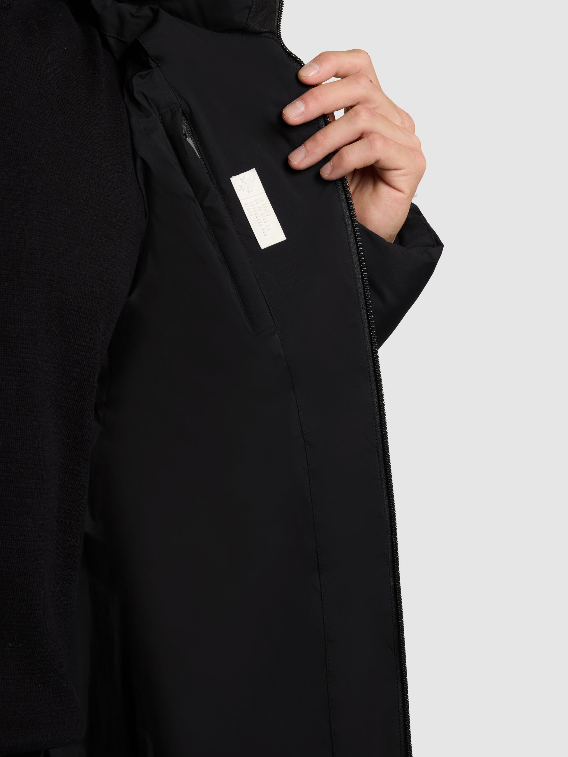 khujo Steppmantel »CAIUS3« mit praktischem 2-Wege-Reißverschluss