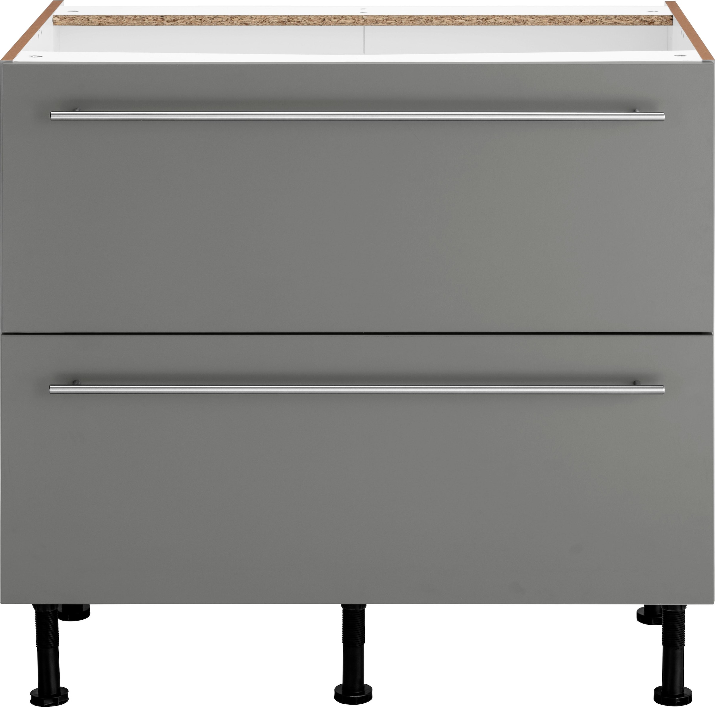 OPTIFIT Unterschrank »Bern« 90 cm breit, mit 2 großen Auszügen für viel Stauraum