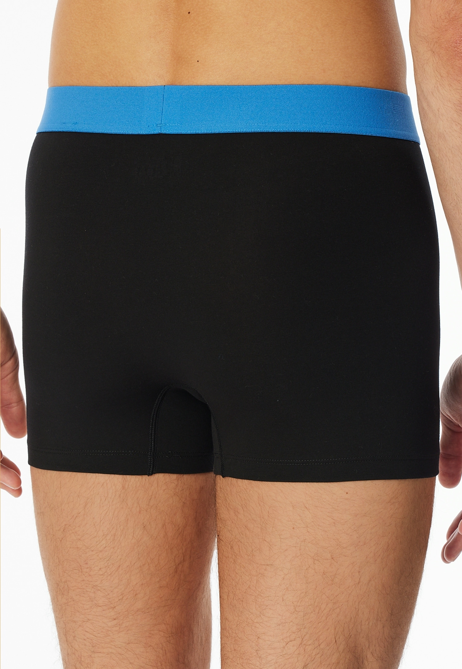 Schiesser Boxershorts »"95/5"«, (3er Pack), mit farbigem Logobund