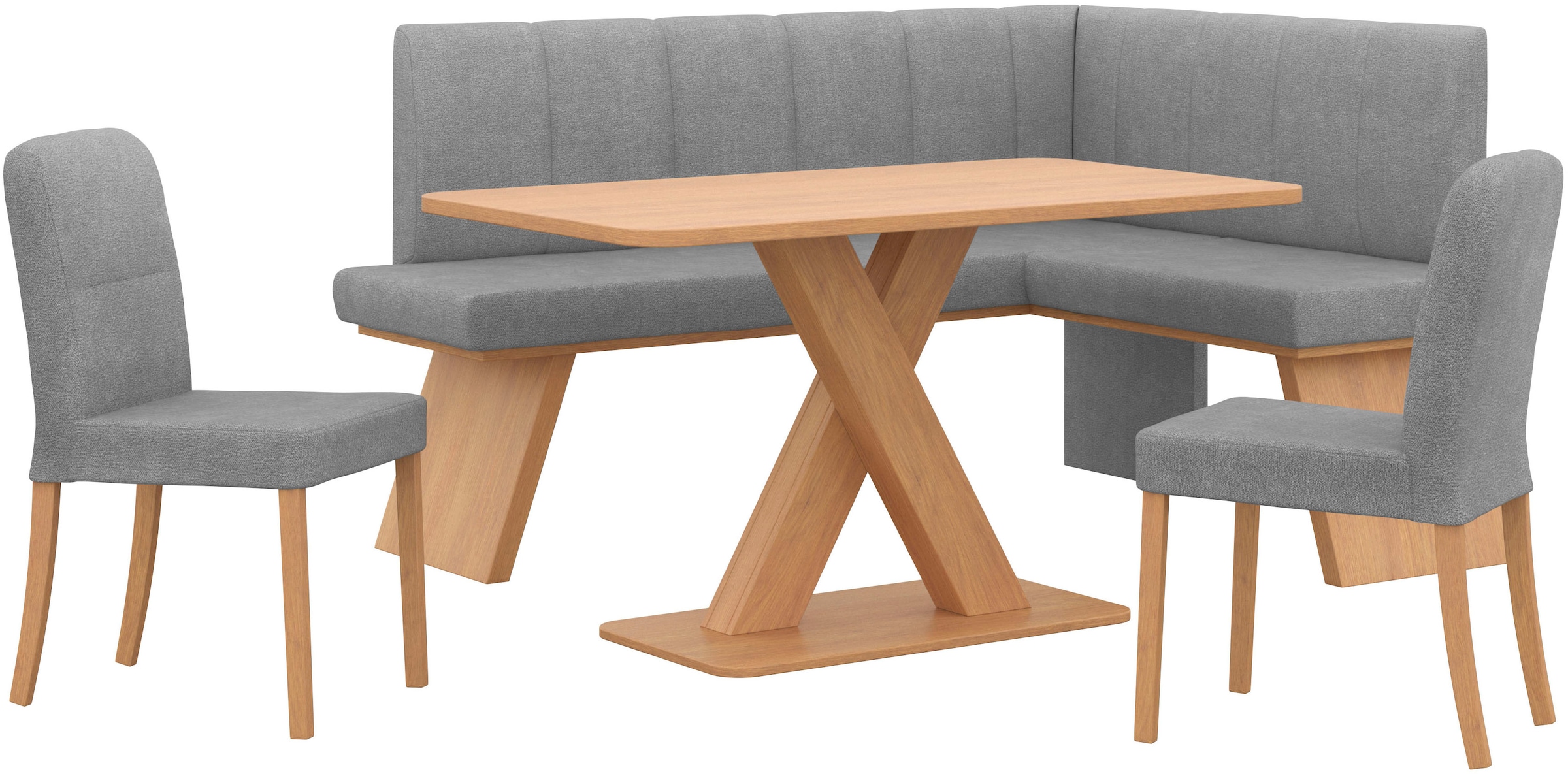Home affaire Eckbankgruppe »Nina«, (Set, 4 tlg., 4er), Sitzgruppe Esszimmer günstig online kaufen