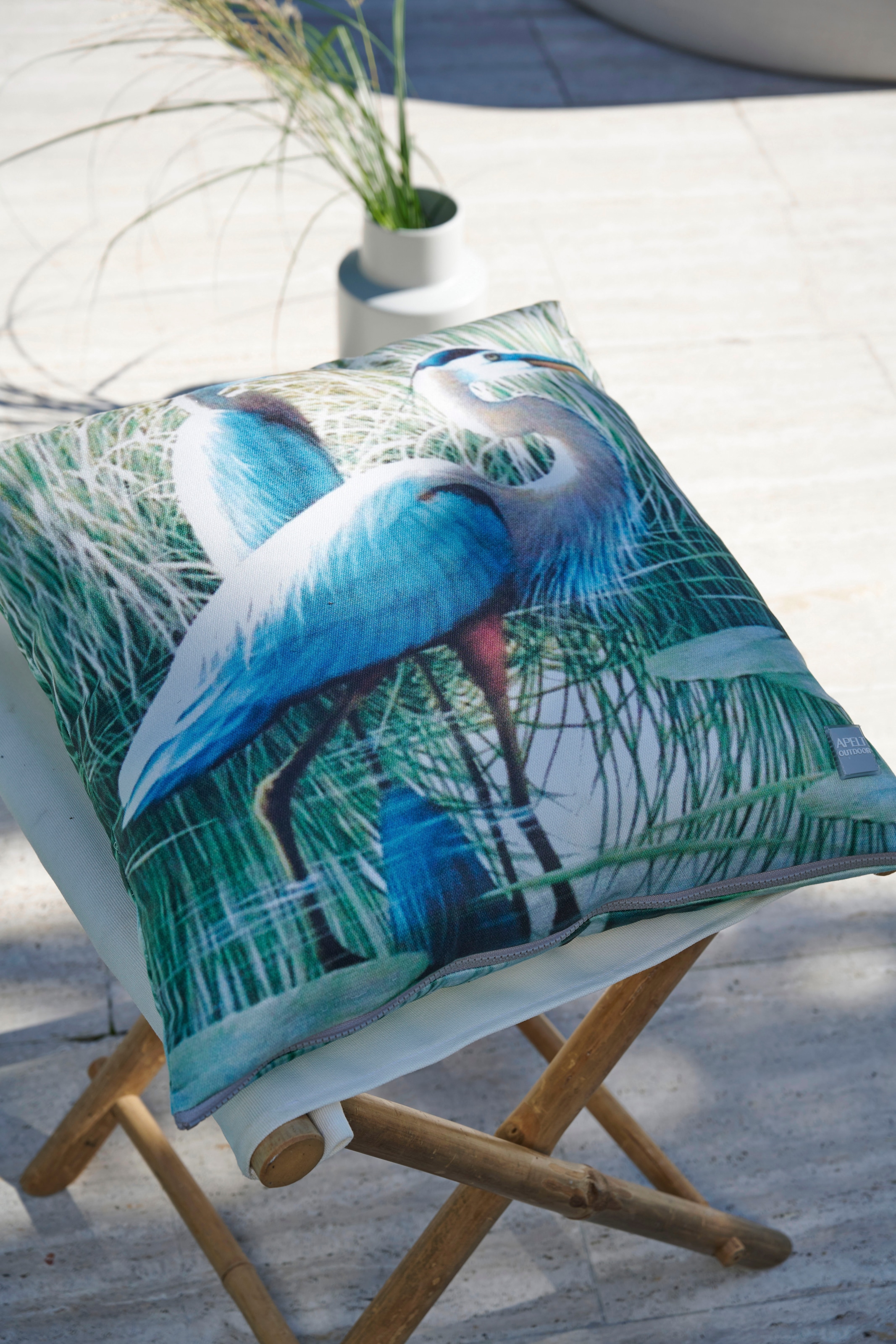 APELT Dekokissen »3983«, aus textilem Outdoormaterial, Kissenhülle ohne Füllung, 1 Stück
