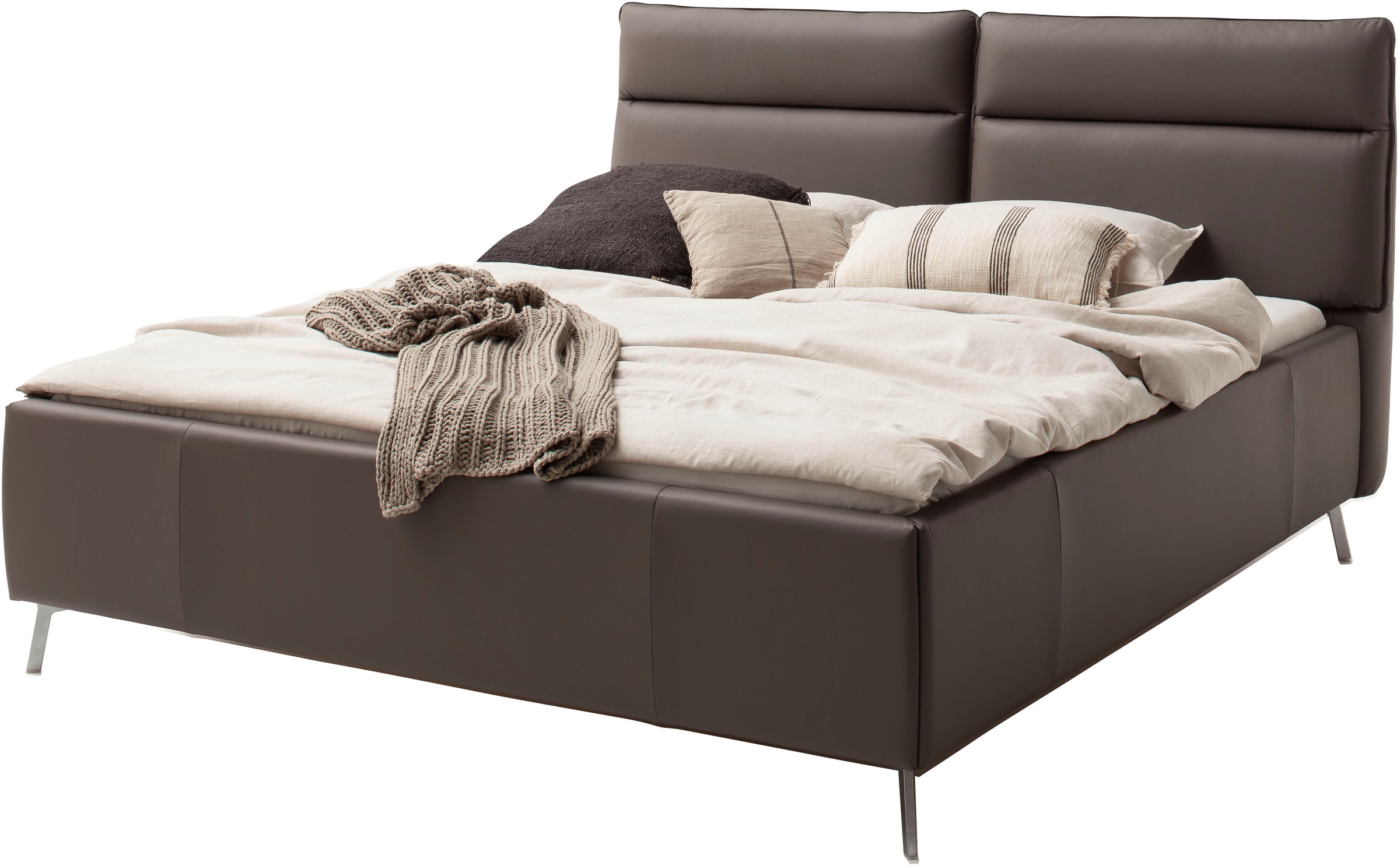 Home affaire Polsterbett »Cozy Town, Kopfteilverstellung, wahweise Überläng günstig online kaufen
