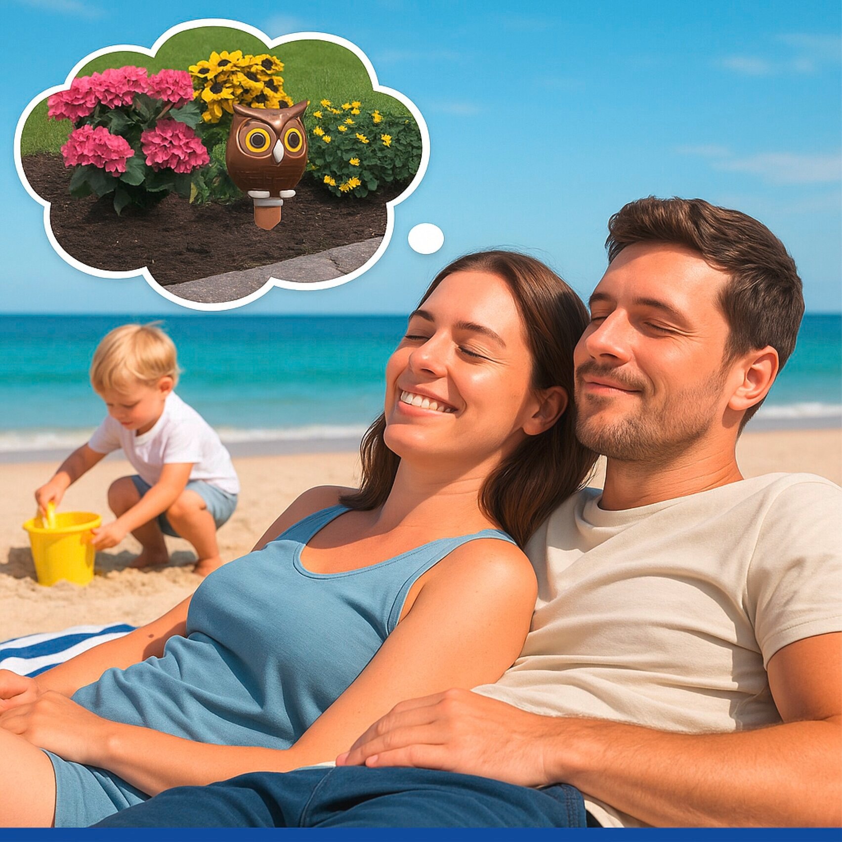 Maximex Bewässerungssystem »Eule JUMBO« ()  Bewässerungsspike, 1,6 l, für automatische Pflanzenbewässerung