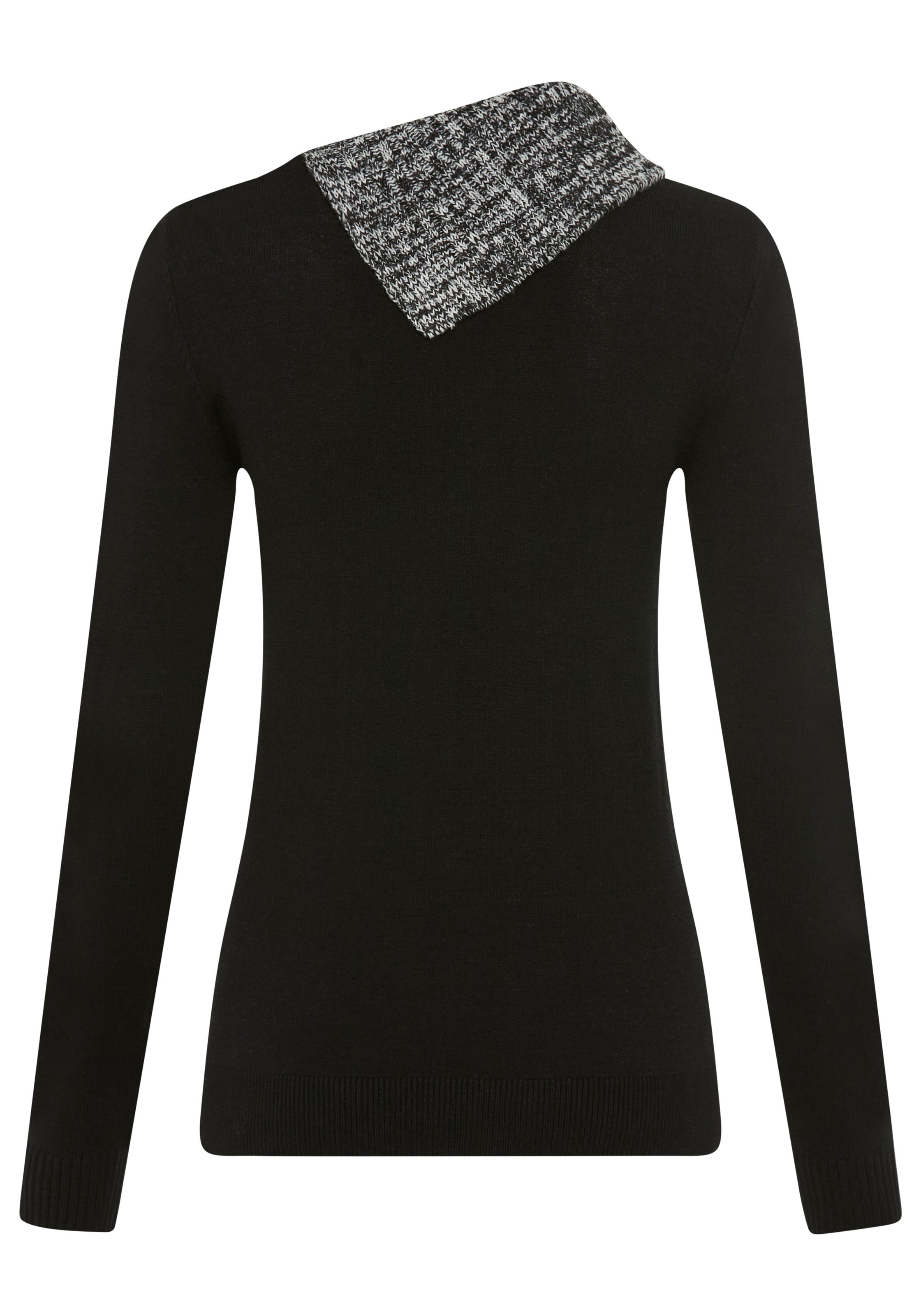 Bruno Banani Strickpullover, mit offenem Rollkragen - NEUE KOLLEKTION