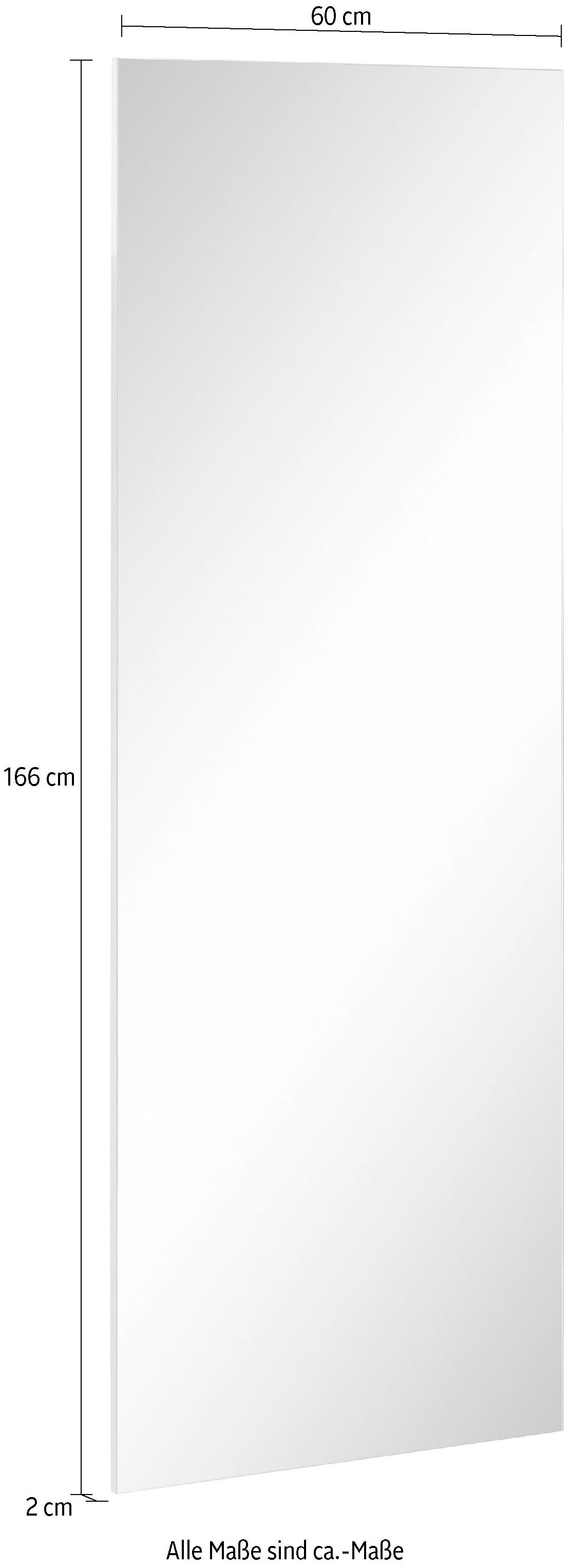 borchardt Möbel Spiegel »Panama« ganzflächig