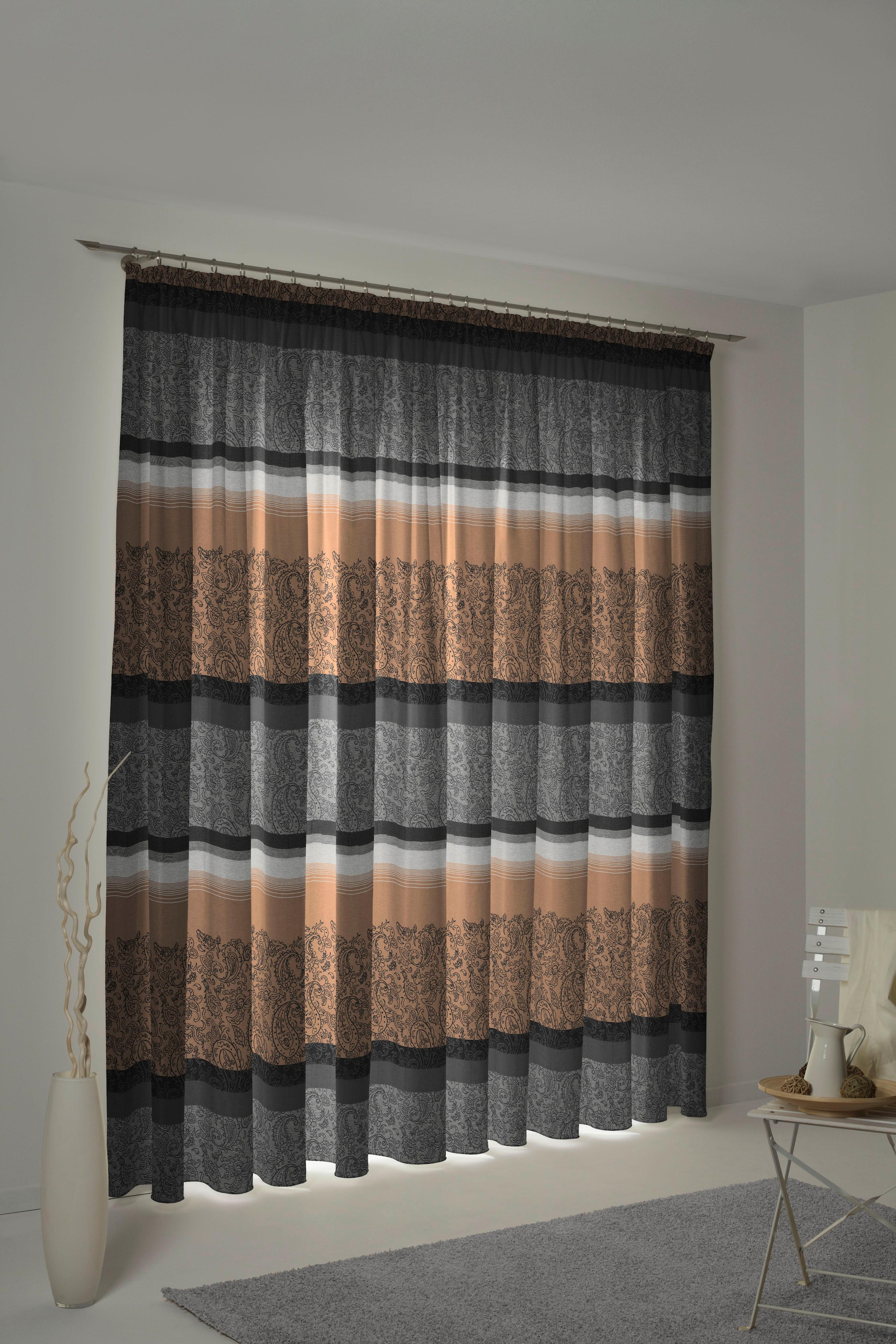 Wirth Vorhang »Maribor« Kräuselband 1 Stk. tlg. günstig online kaufen