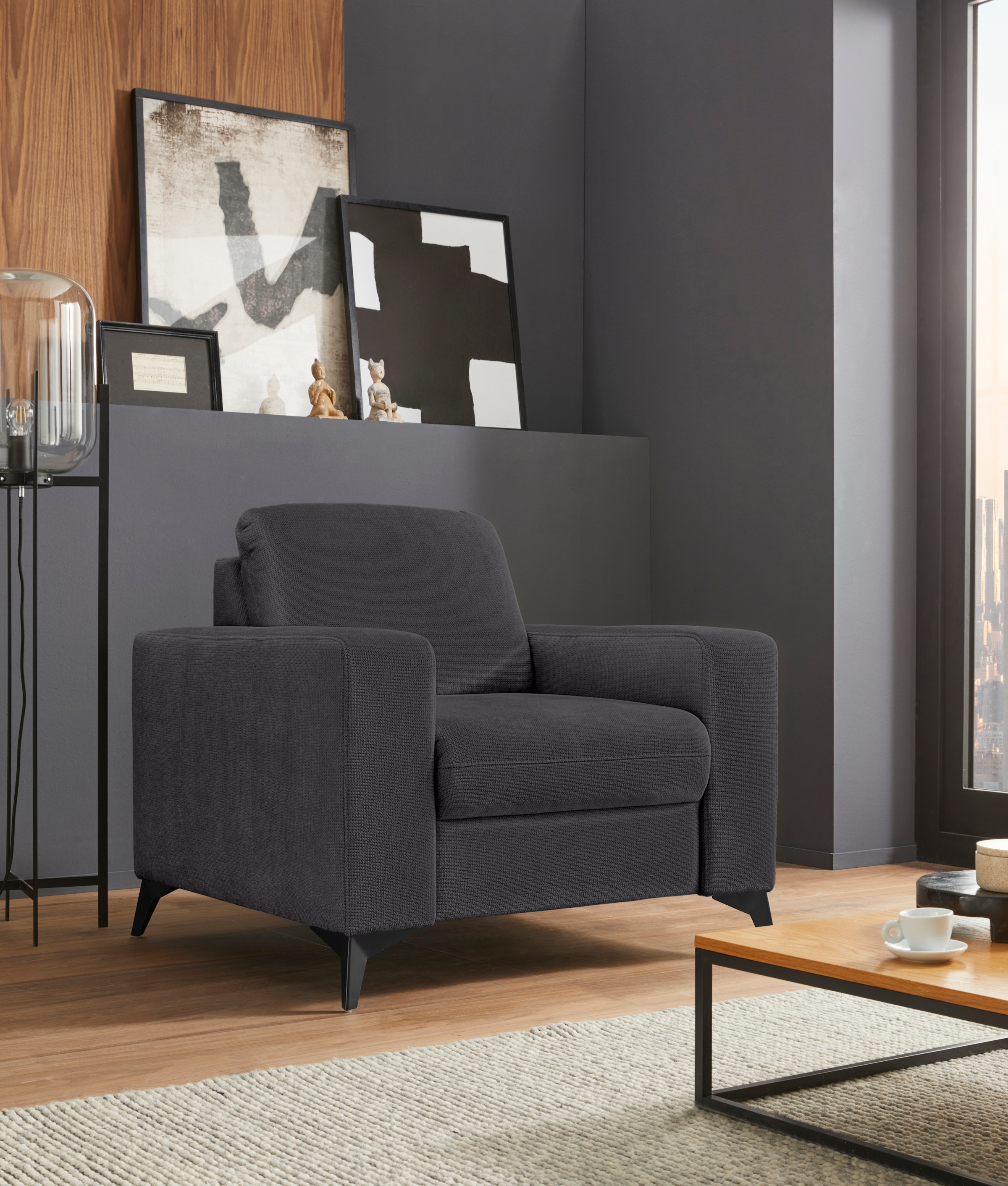 Home affaire Sessel »Lolland« passend zur Serie "Lolland", wahlweise mit fe günstig online kaufen