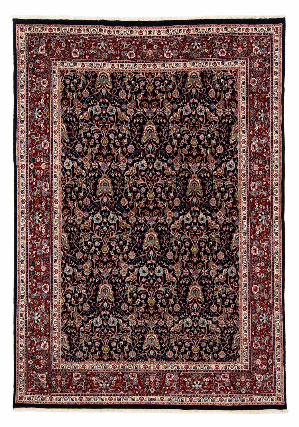 morgenland Wollteppich »Moud Blumenmuster Beige 288 x 196 cm«, rechteckig, günstig online kaufen