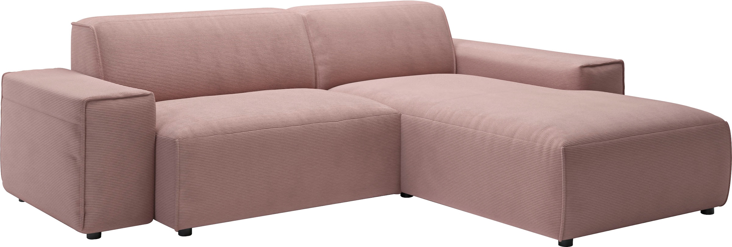andas Ecksofa »Glimminge L-Form auch in Breitcord, Feincord + Easy care-Bezug,«, Breite 234, Zierkissen