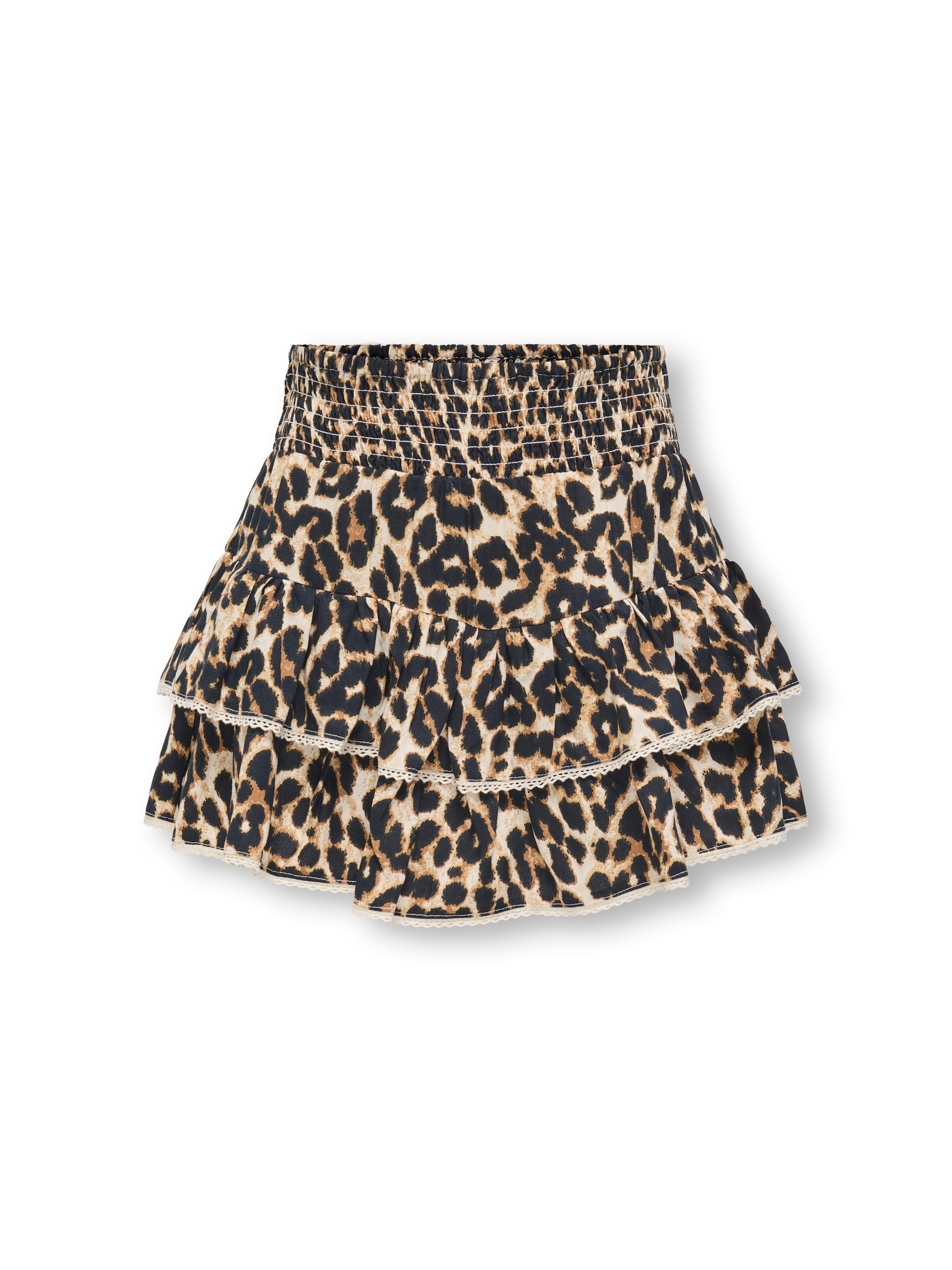 KIDS ONLY Sommerrock »KOGGLOW LIFE TAPED EDGE SKORT AOP WVN« 1 Stk. tlg. mit tollen Volants mit dezenter Spitzenkante