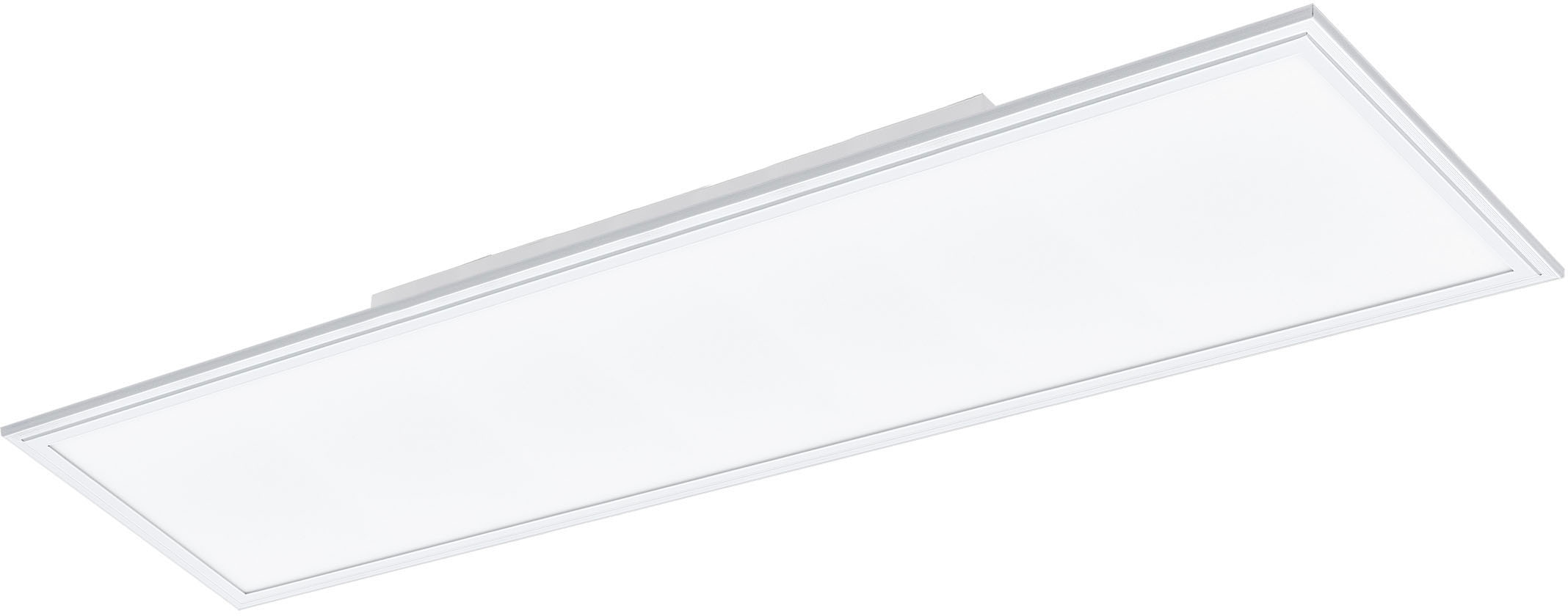 EGLO LED Rasterleuchte »SALOBRENA-C«, 1 flammig-flammig, Panel, Smart Home Deckenlampe, Weiß, 120x30 cm, dimmbar