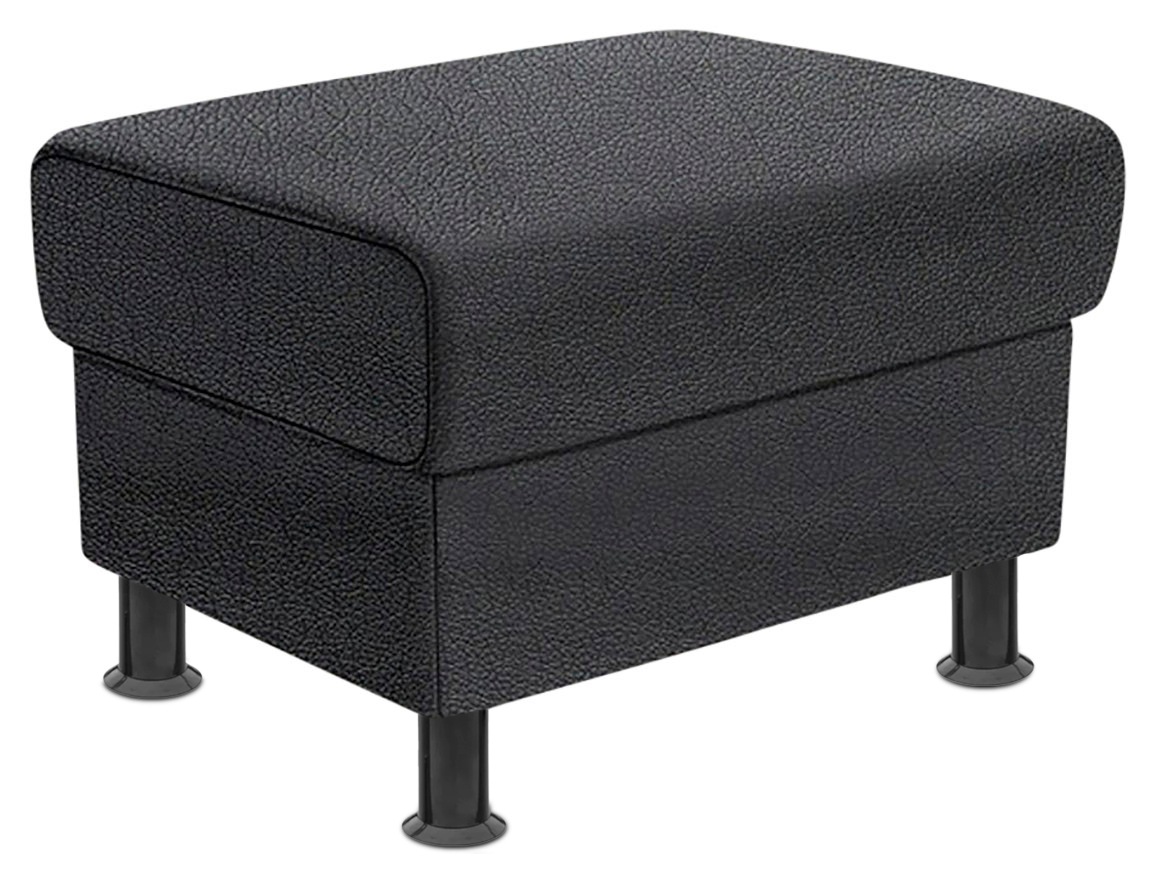 TRENDMANUFAKTUR Hocker »Rondo, Polsterhocker zur Serie, Breite 67 cm, Füße günstig online kaufen