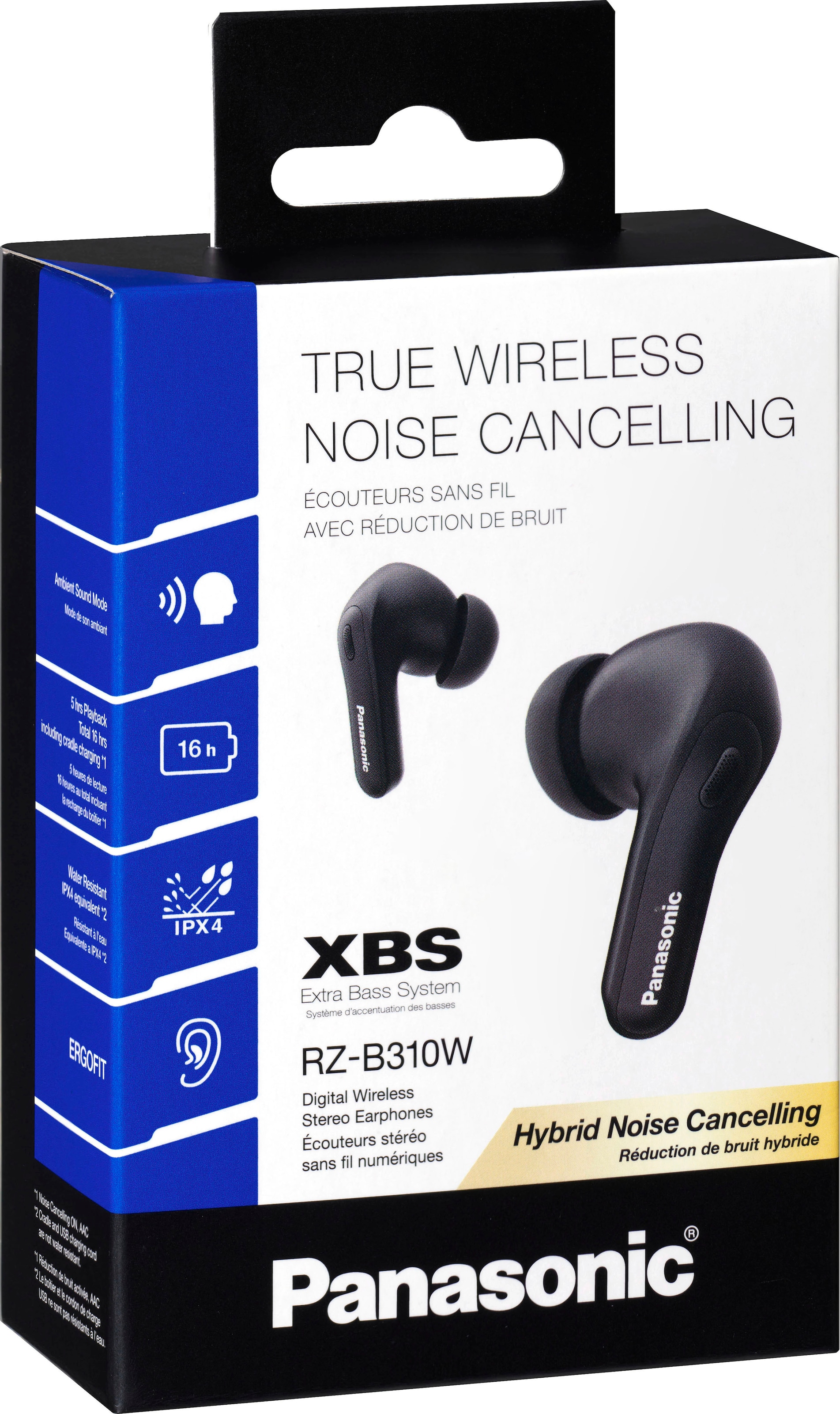 Rechnung bestellen Siri Freisprechfunktion-Noise-Cancelling-Sprachsteuerung-kompatibel Panasonic wireless A2DP auf »B310WDE-K«, Bluetooth-AVRCP mit In-Ear-Kopfhörer Bluetooth-HFP,