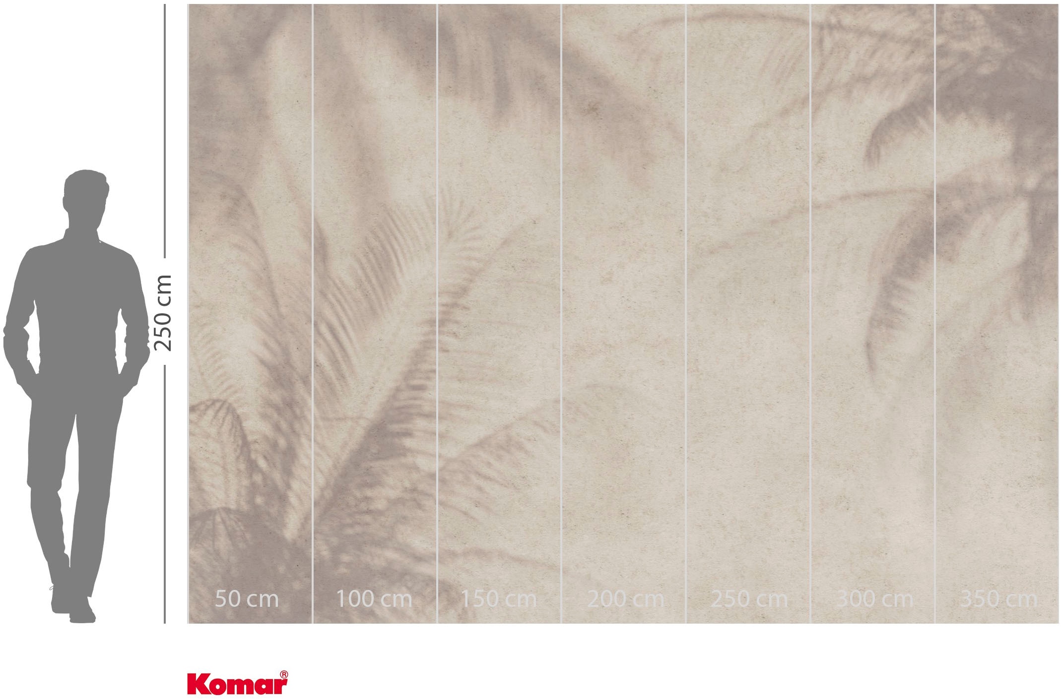 Komar Fototapete »Vlies Fototapete - Brise - Größe 350 x 250 cm« Motiv | bedruckt glatt