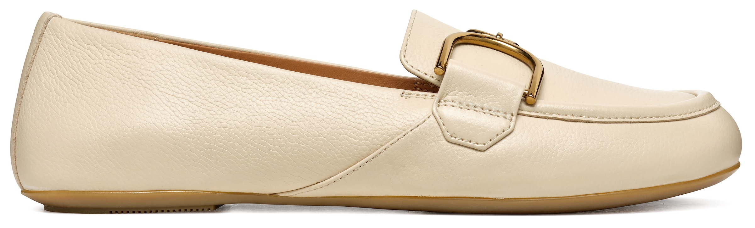 Geox Loafer »D PALMARIA J«, Slipper, Festtagsschuh mit stylischer Zierschnalle, schmale Form