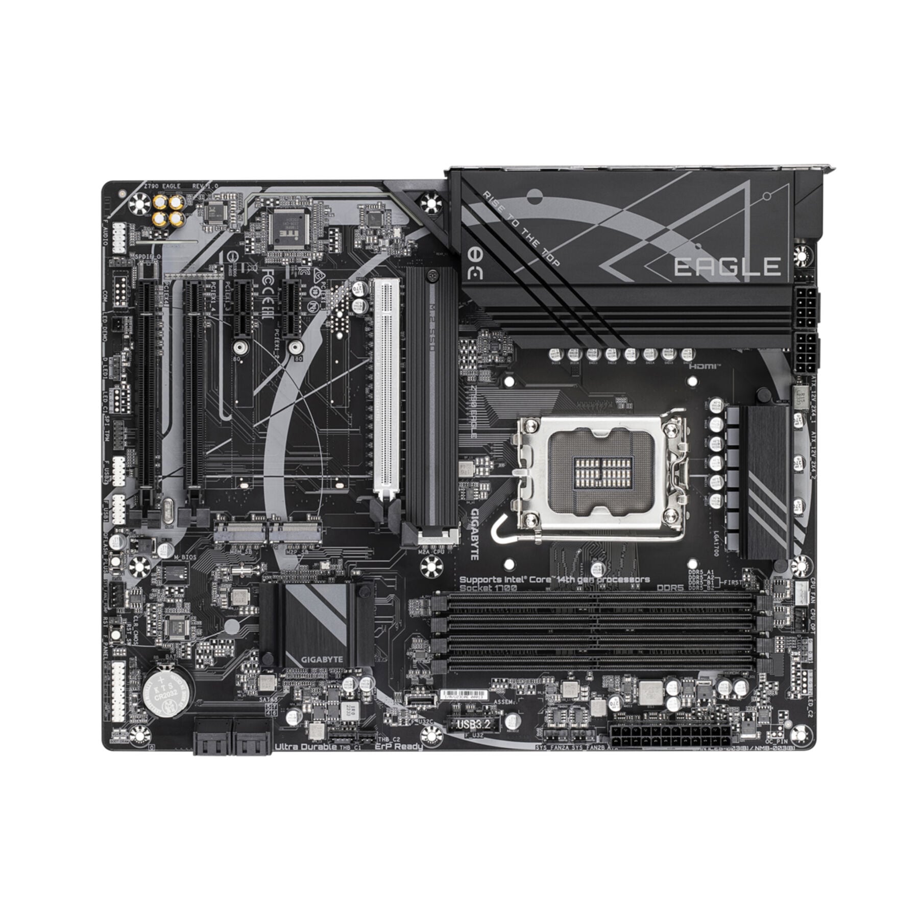 Gigabyte Mainboard »Z790 EAGLE Motherboard - Unterstützt 14. Generation Intel Core CPUs, 1«