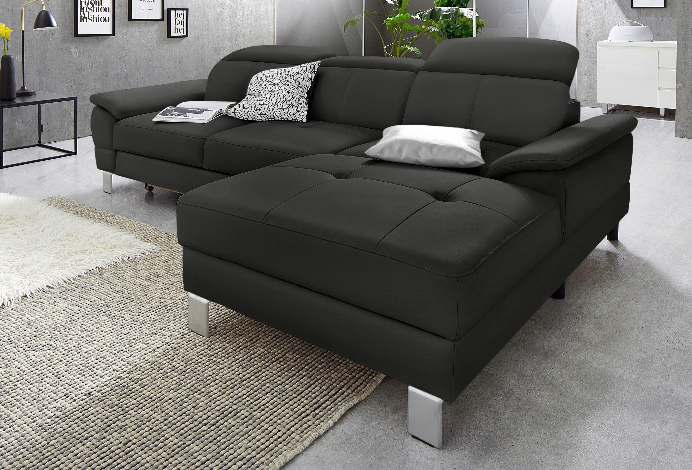 exxpo - sofa fashion Ecksofa »Mantua 2, inkl. Kopf- bzw. Rückenverstellung, günstig online kaufen