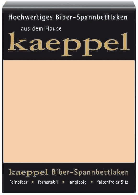 Kaeppel Spannbettlaken »Spannbettlaken Biber«, 100% Baumwolle, kuschelig we günstig online kaufen
