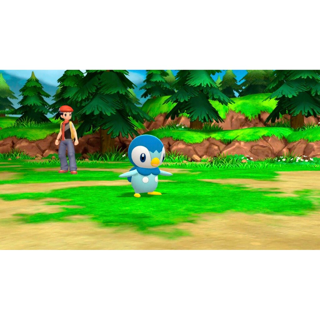 Nintendo Switch Spielekonsole, inkl. Pokémon Strahlender Diamant