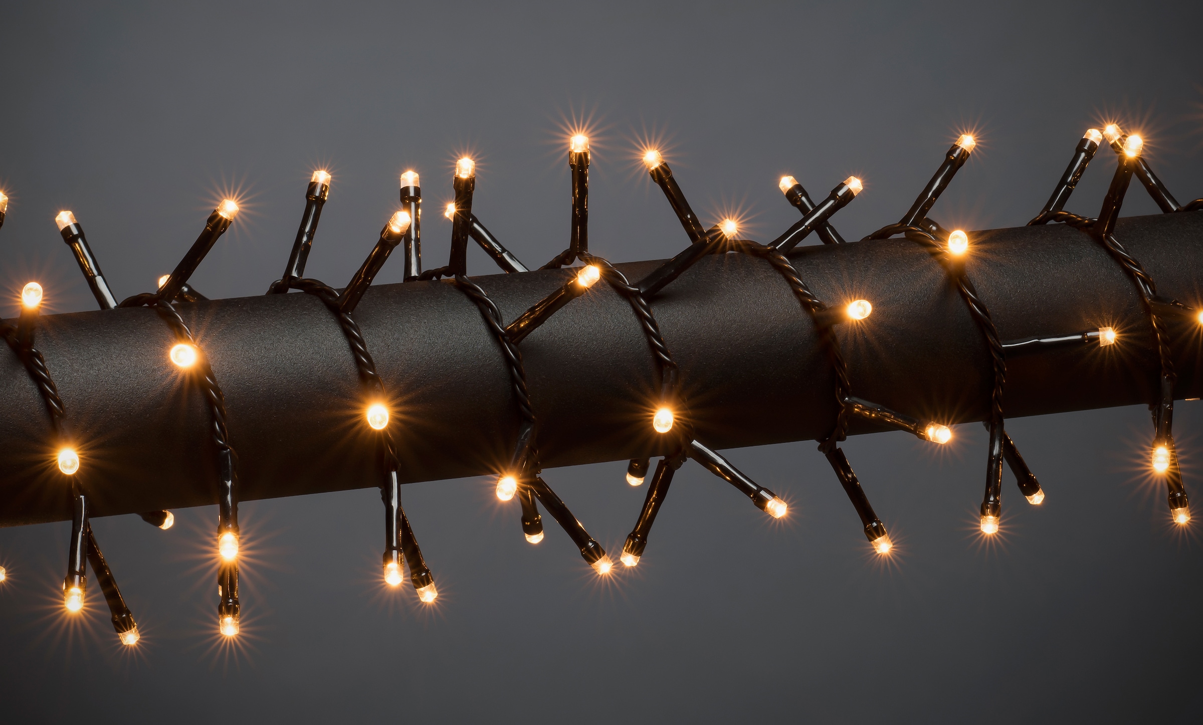 KONSTSMIDE LED-Lichterkette »Büschellichterkette Cluster, mit auf Weihnachtsdeko«, Dioden Rechnung bernsteinfarbenen kaufen 200